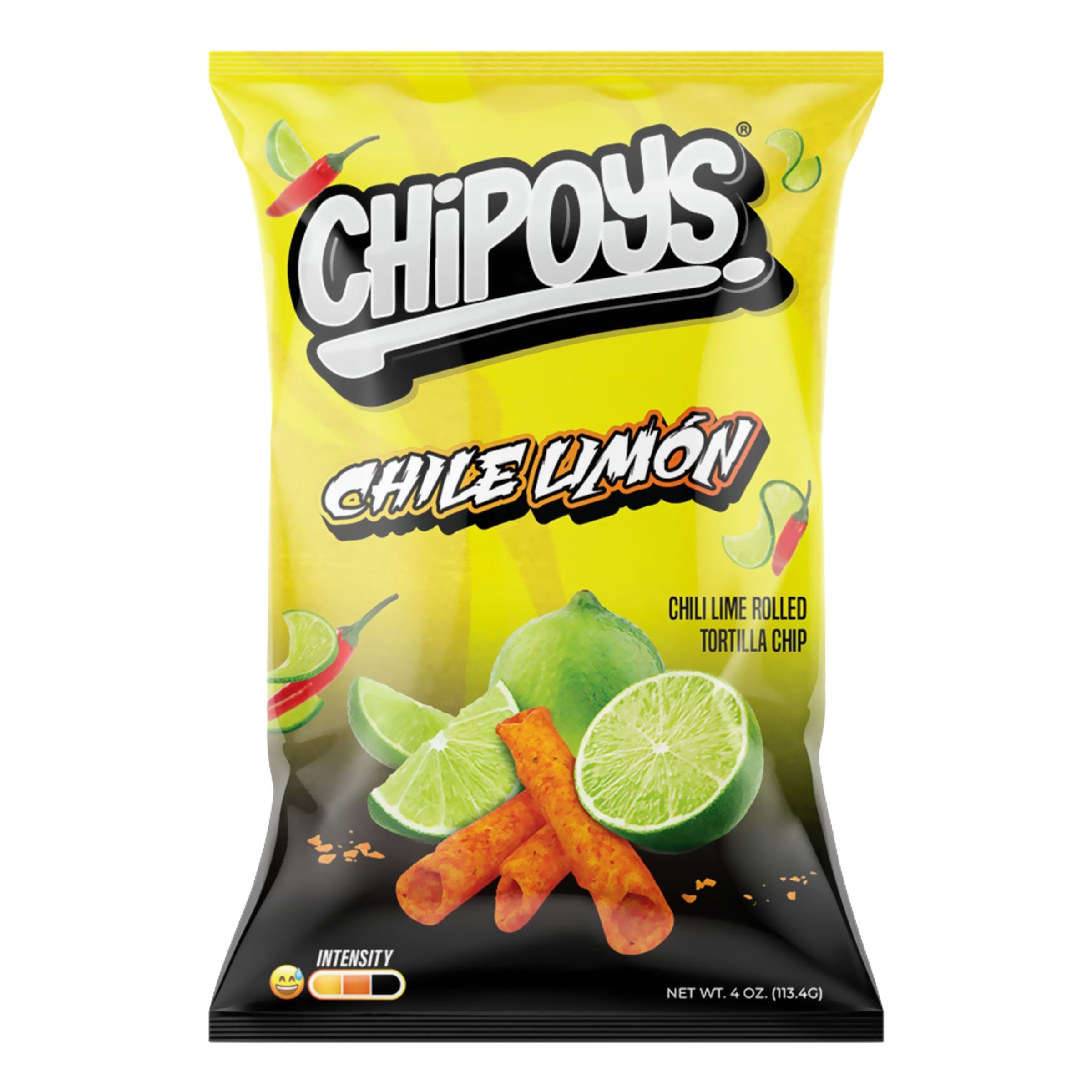 Chipoys Chile Limon Tortilla Chips - 113 gram