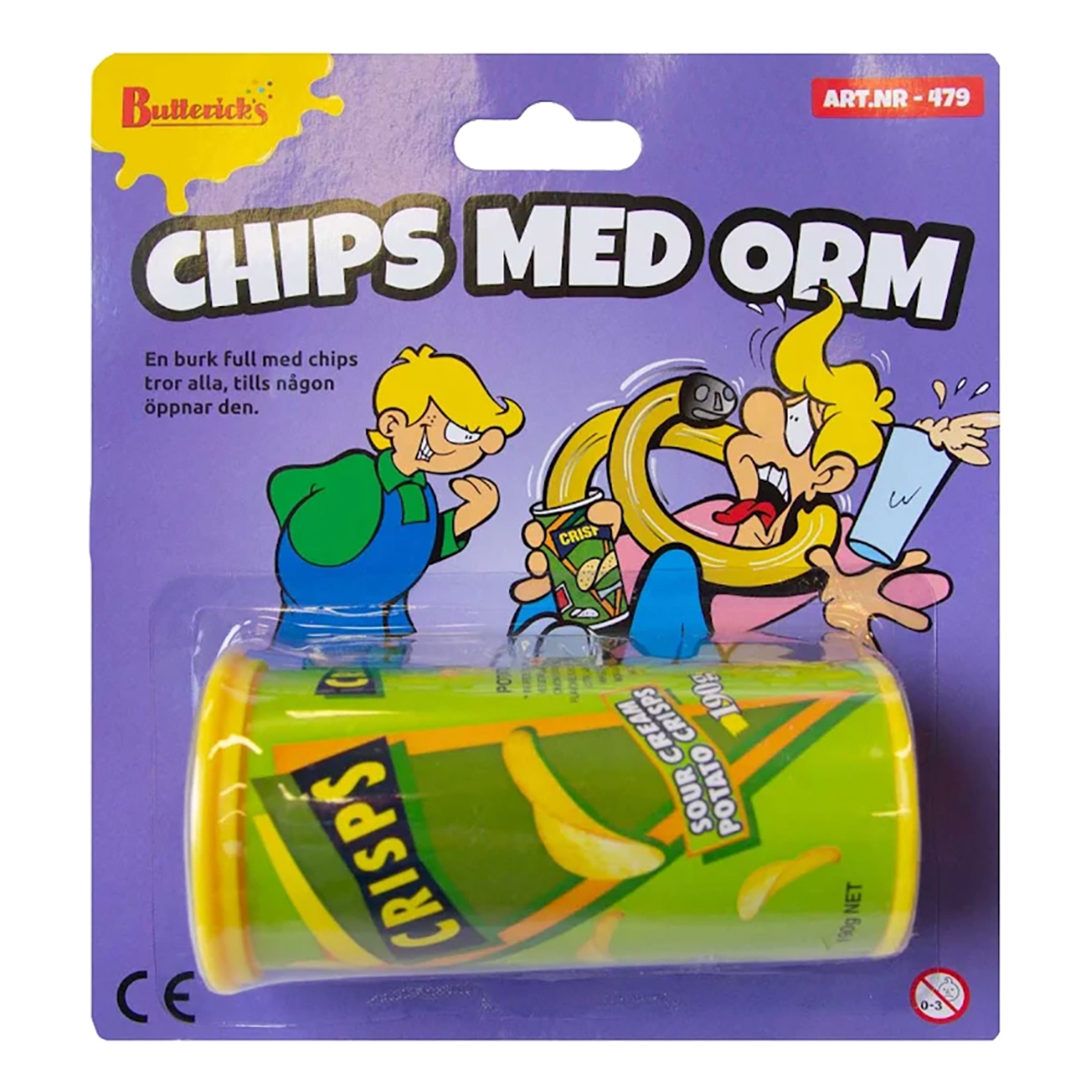 Chipsorm Skämtartikel - 1-pack