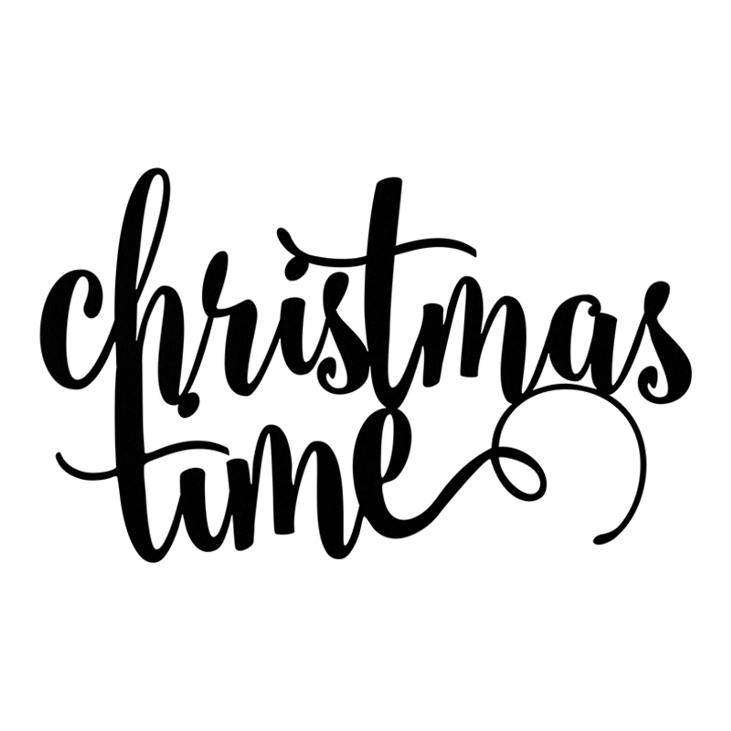 Läs mer om Christmas Time Svart Dekoration