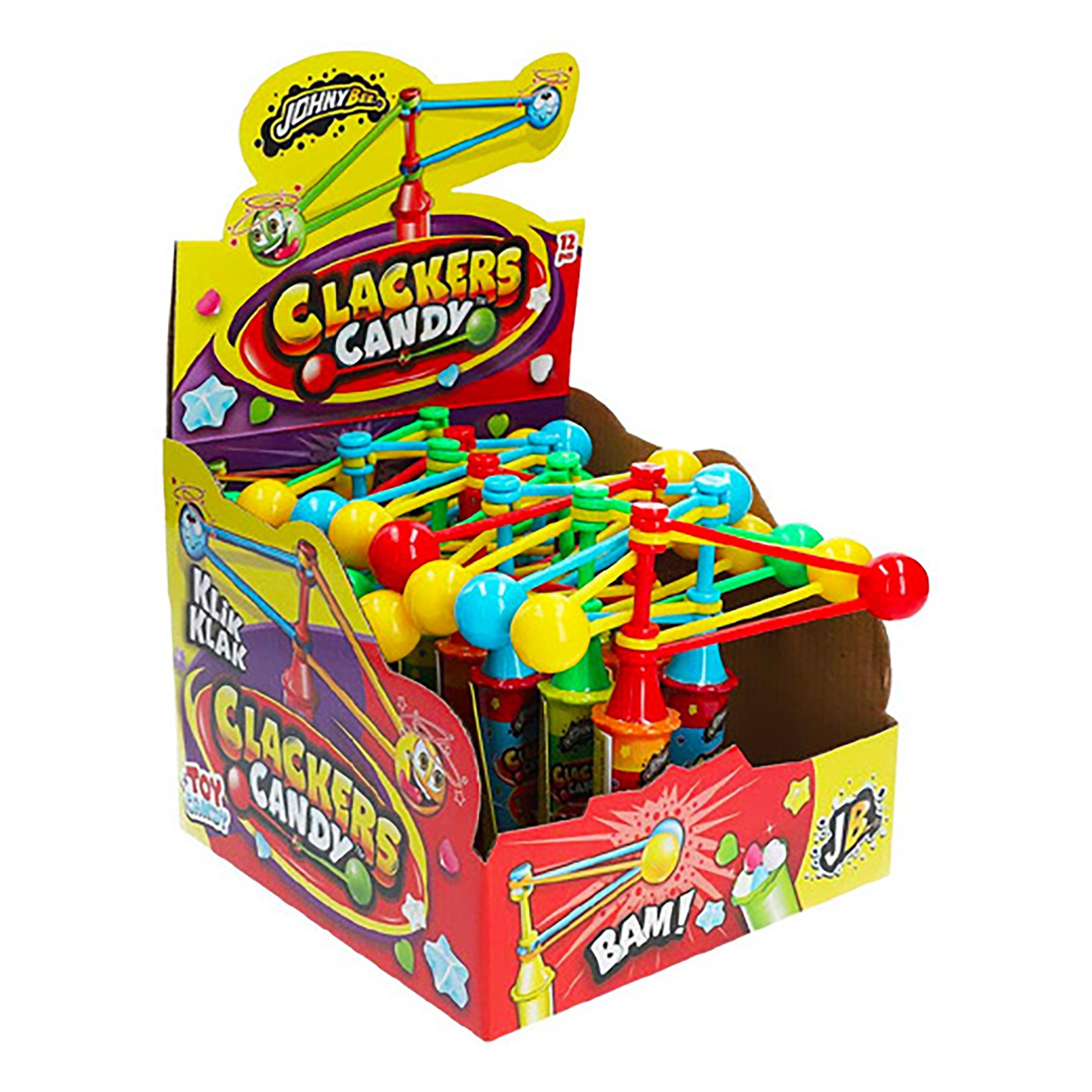 Läs mer om Clacker Candy Godis - 16 gram