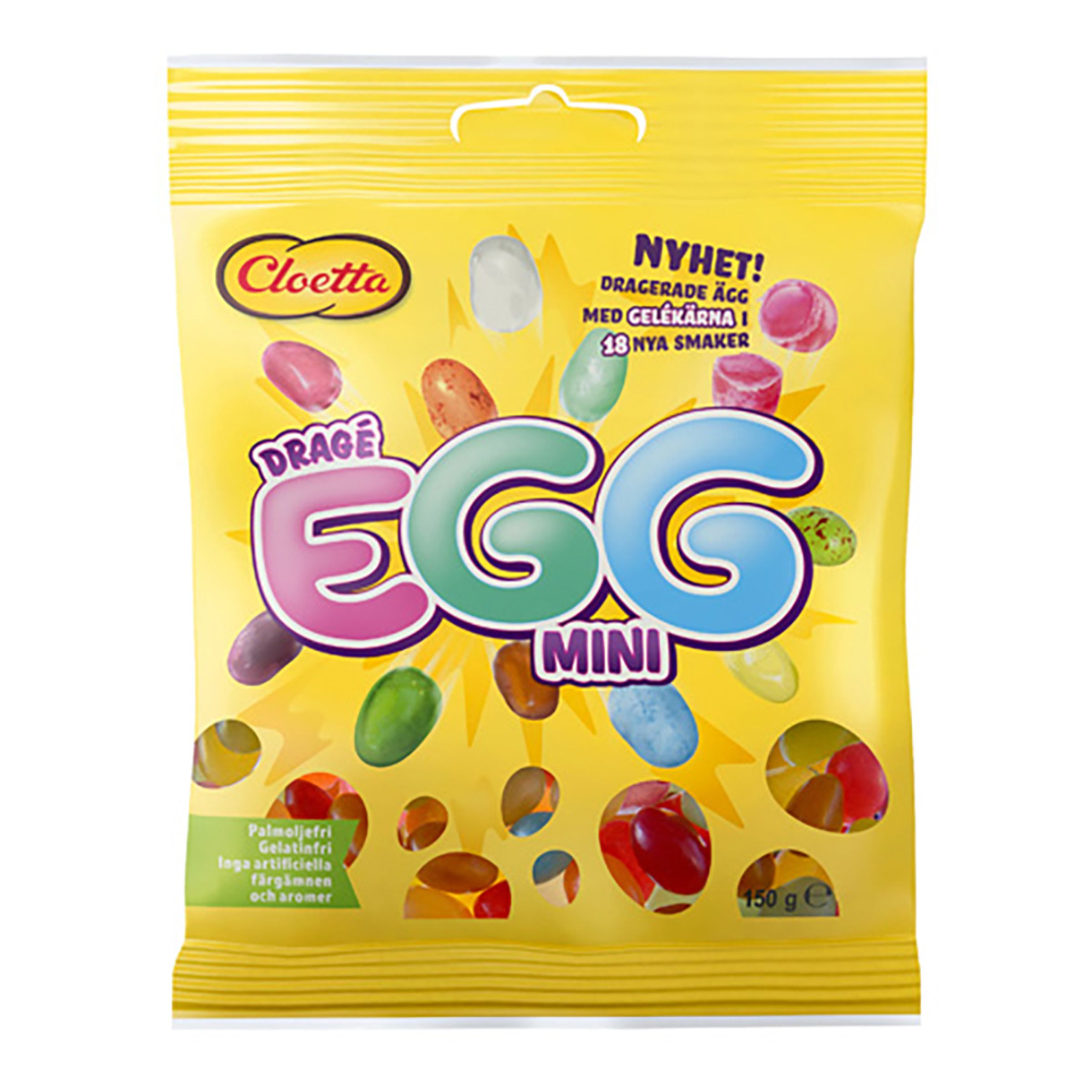 Cloetta Dragéägg Mini - 150 gram