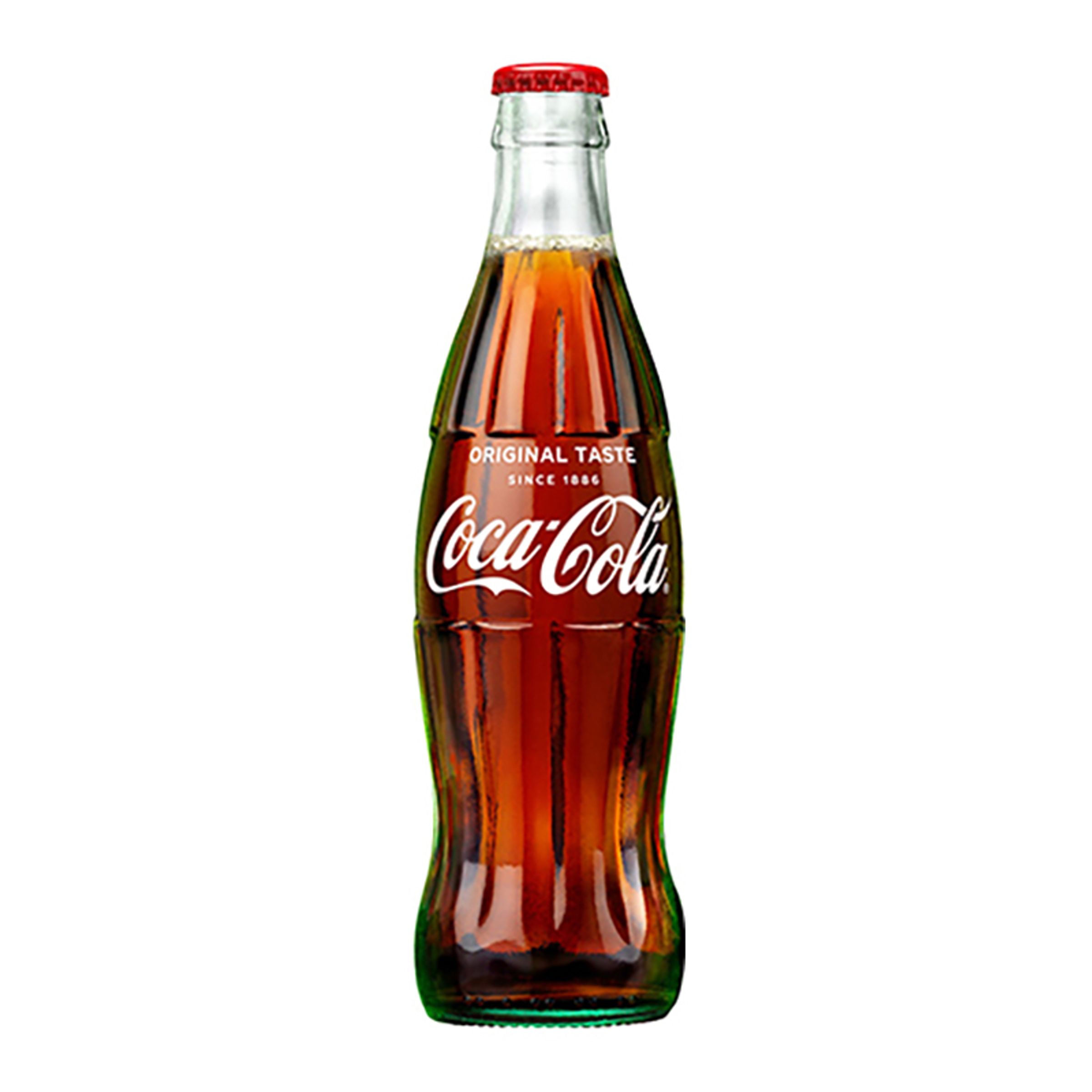 Coca-Cola Glasflaska - 1 st