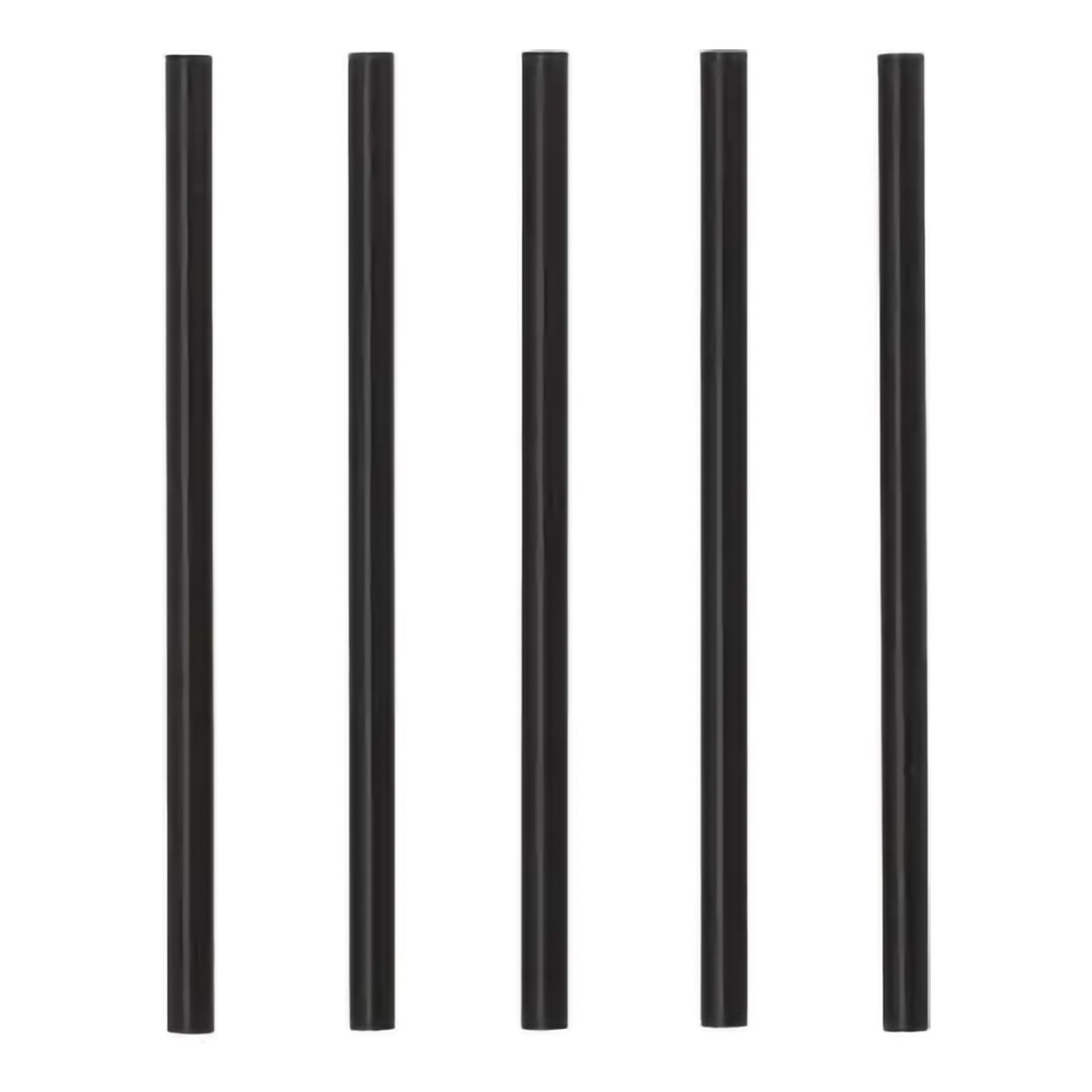 Cocktailsugrör Svart - 500-pack | Hem - Bartillbehör - Drinktillbehör - Sugrör | Maskeradspecialisten