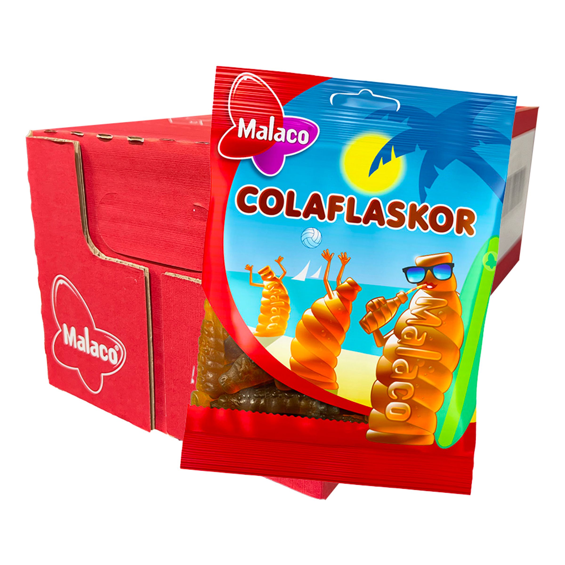 Malaco Colaflaskor Storpack - 28-pack