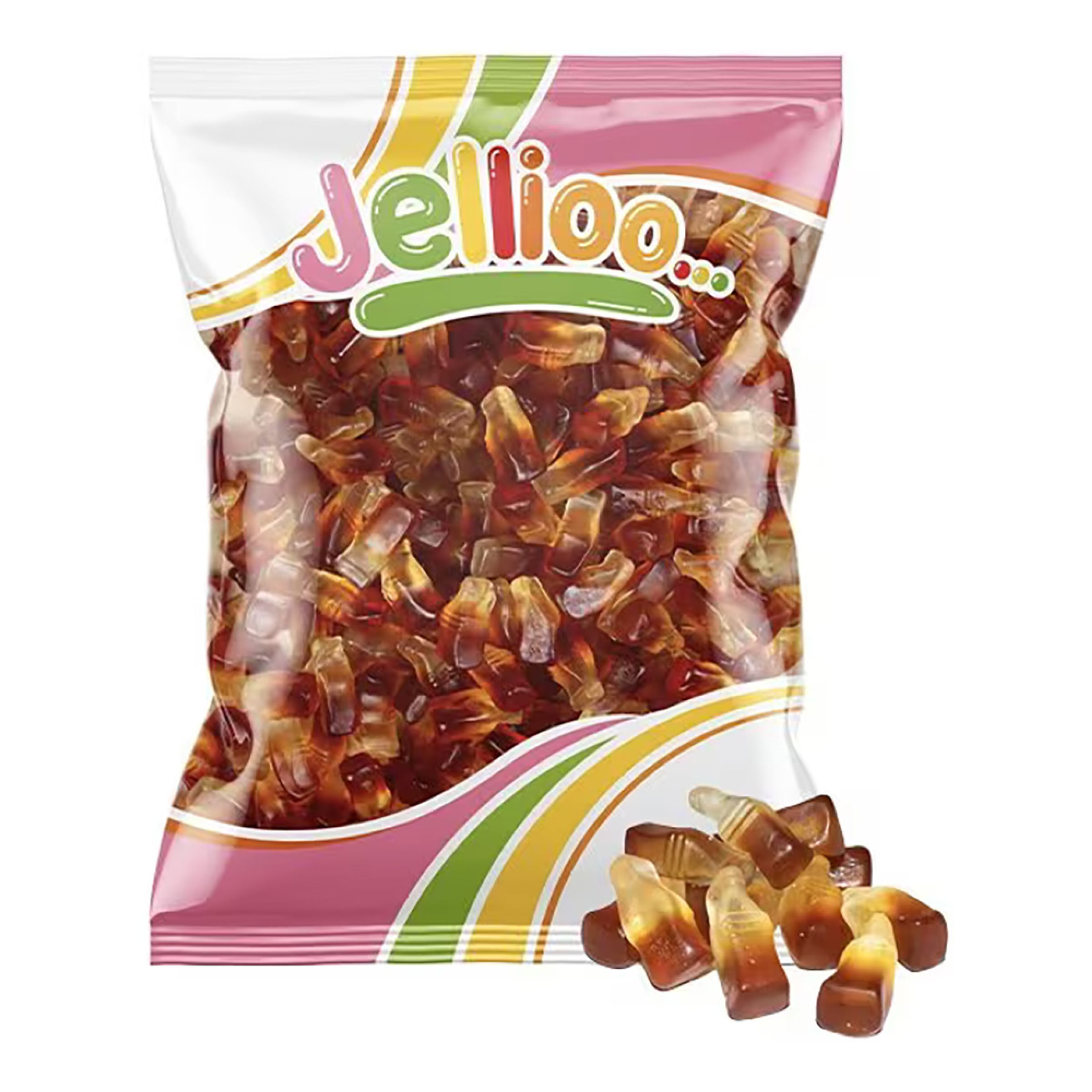 Colaflaskor Storpack - 1 kg | Hem - Godis & Läsk - Godis - Gelégodis | Pryloteket