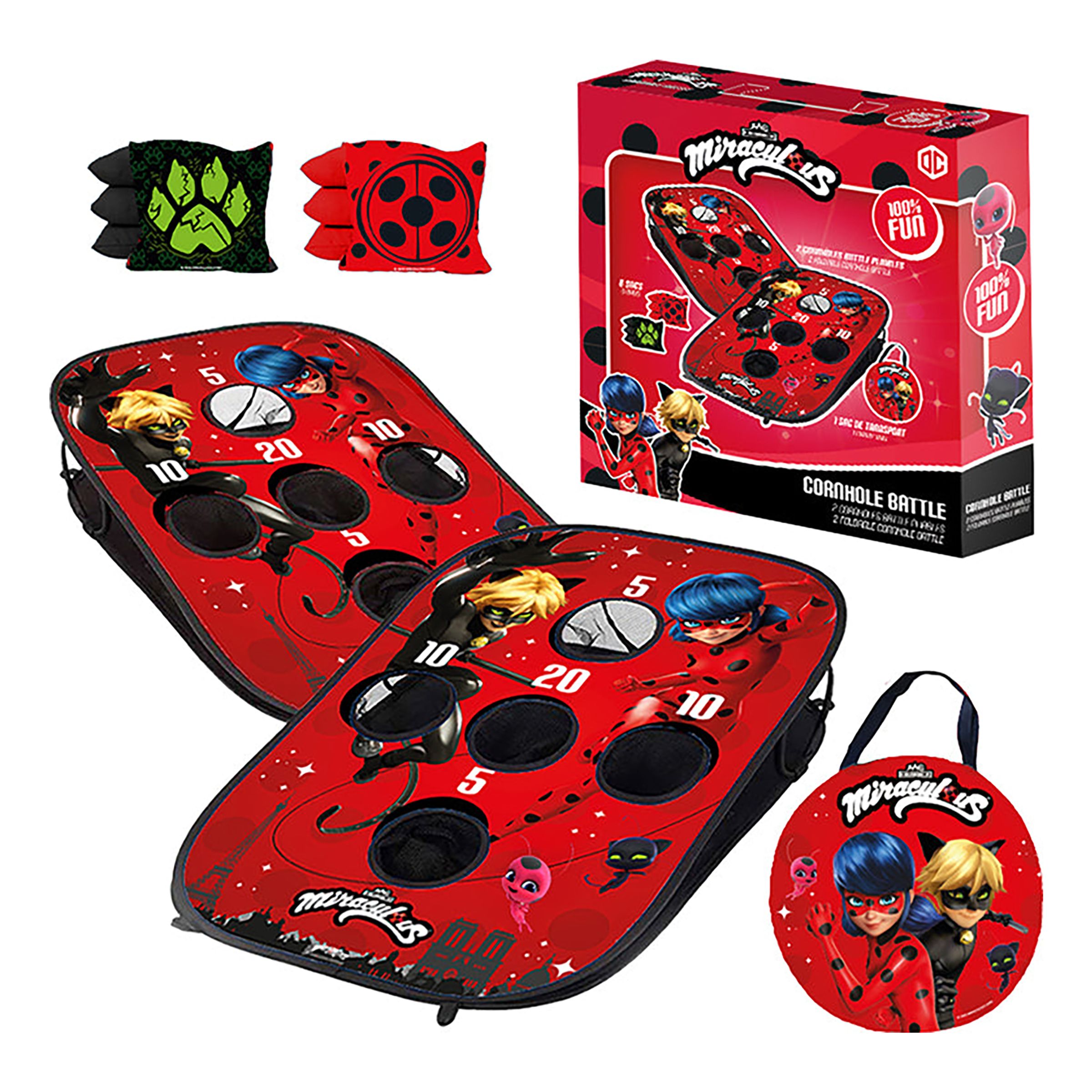 Cornhole Battle Miraculous | Hem - Teman - Presenter - Barnpresenter | Maskeradspecialisten