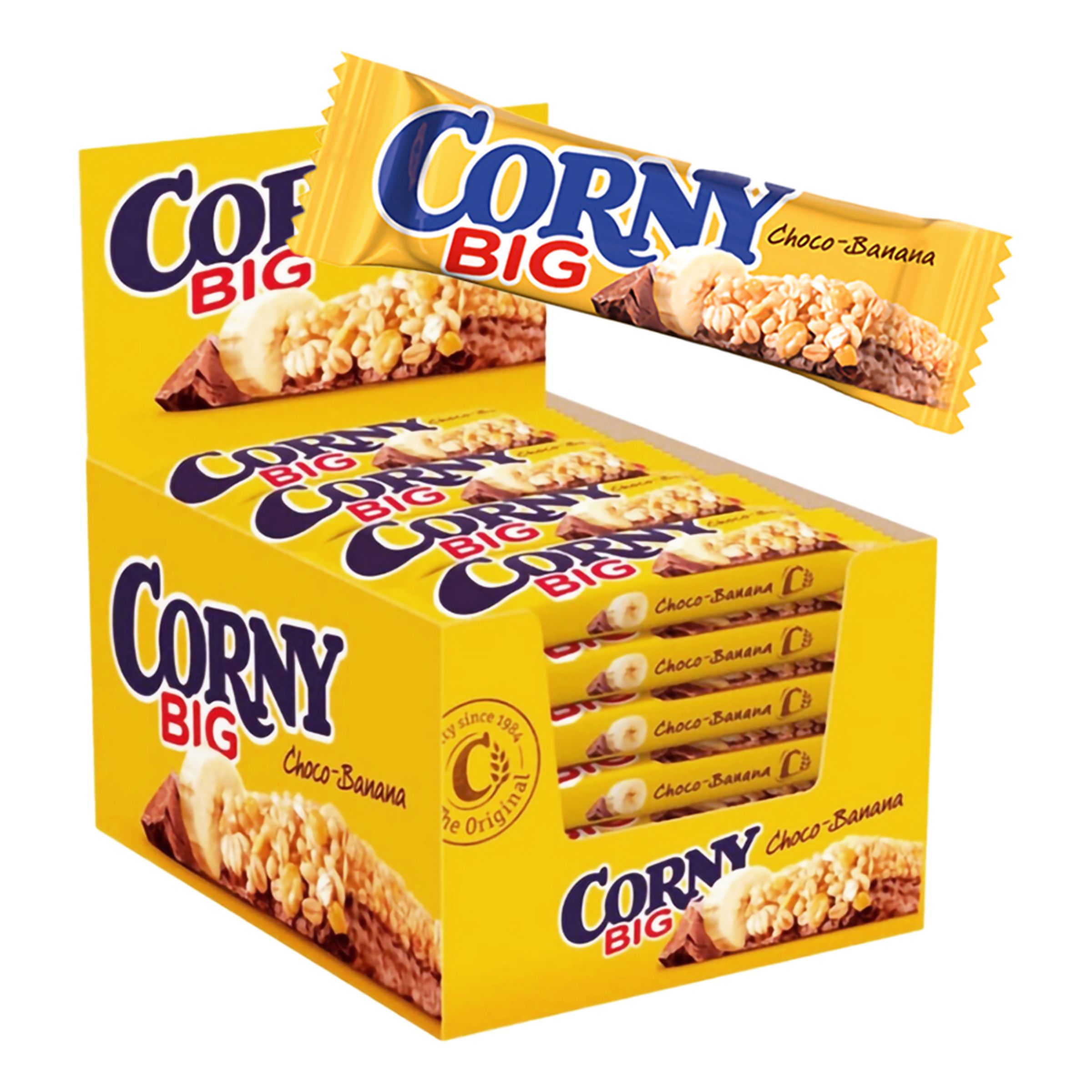 Corny Big Banan/Choklad Storpack - 24-pack
