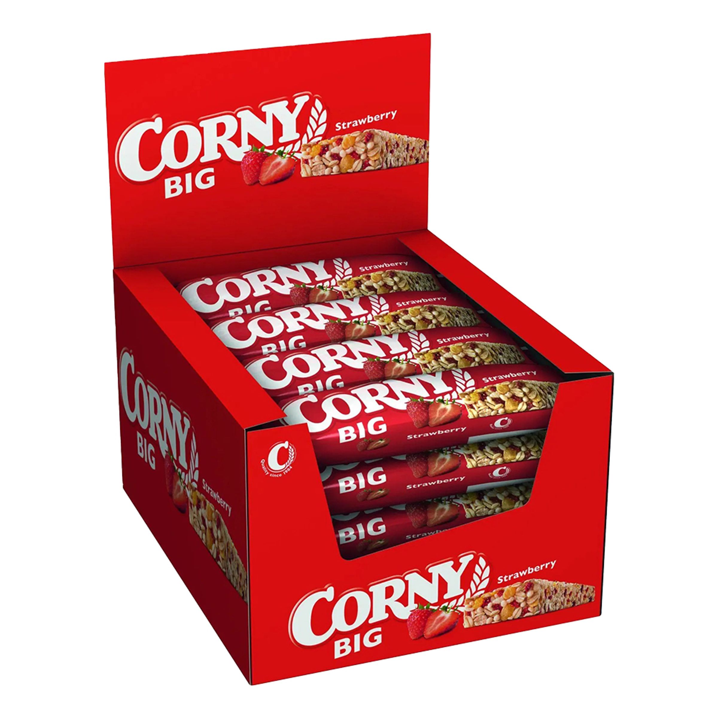 Corny Big Strawberry Storpack - 24-pack