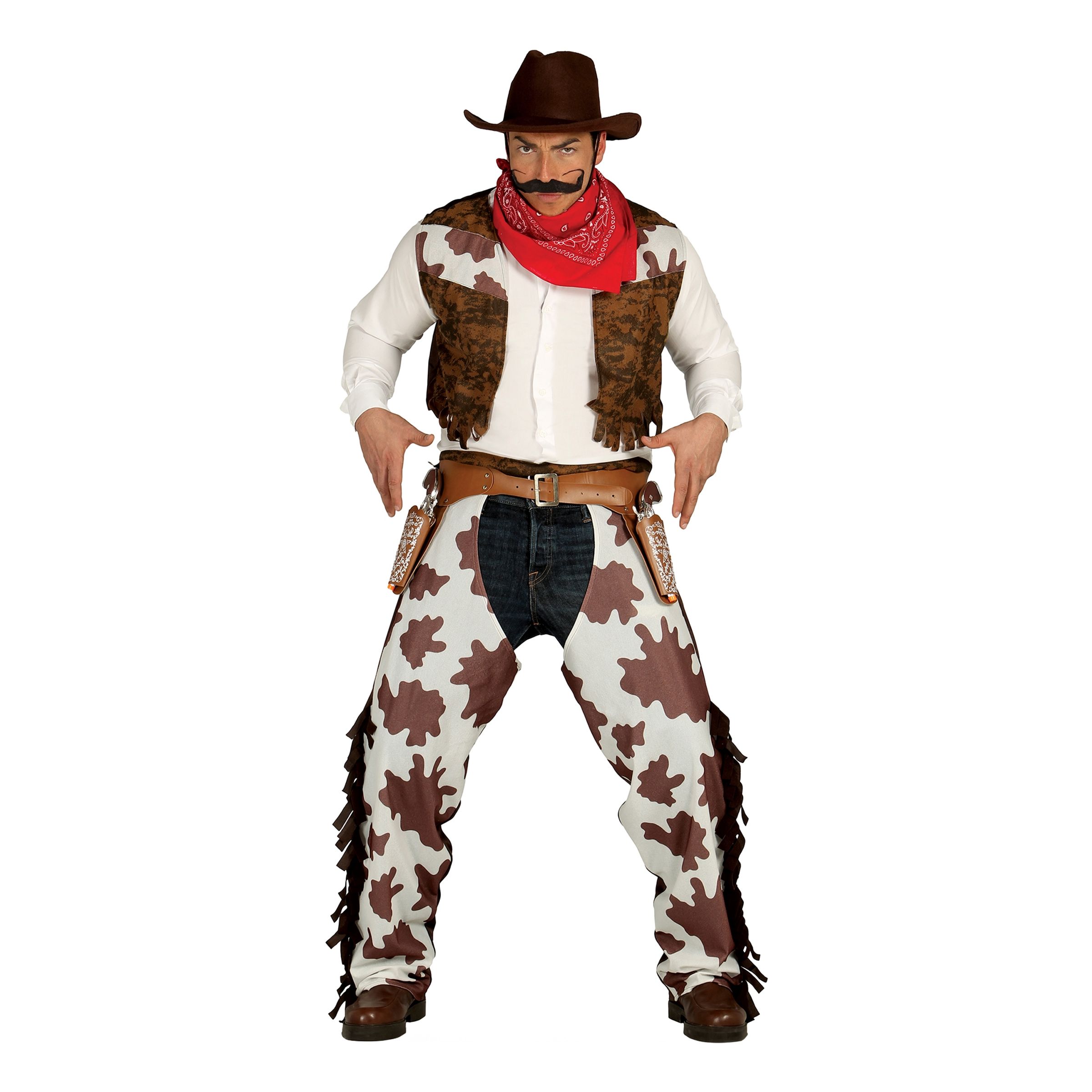 Cowboy Maskeraddräkt - Medium