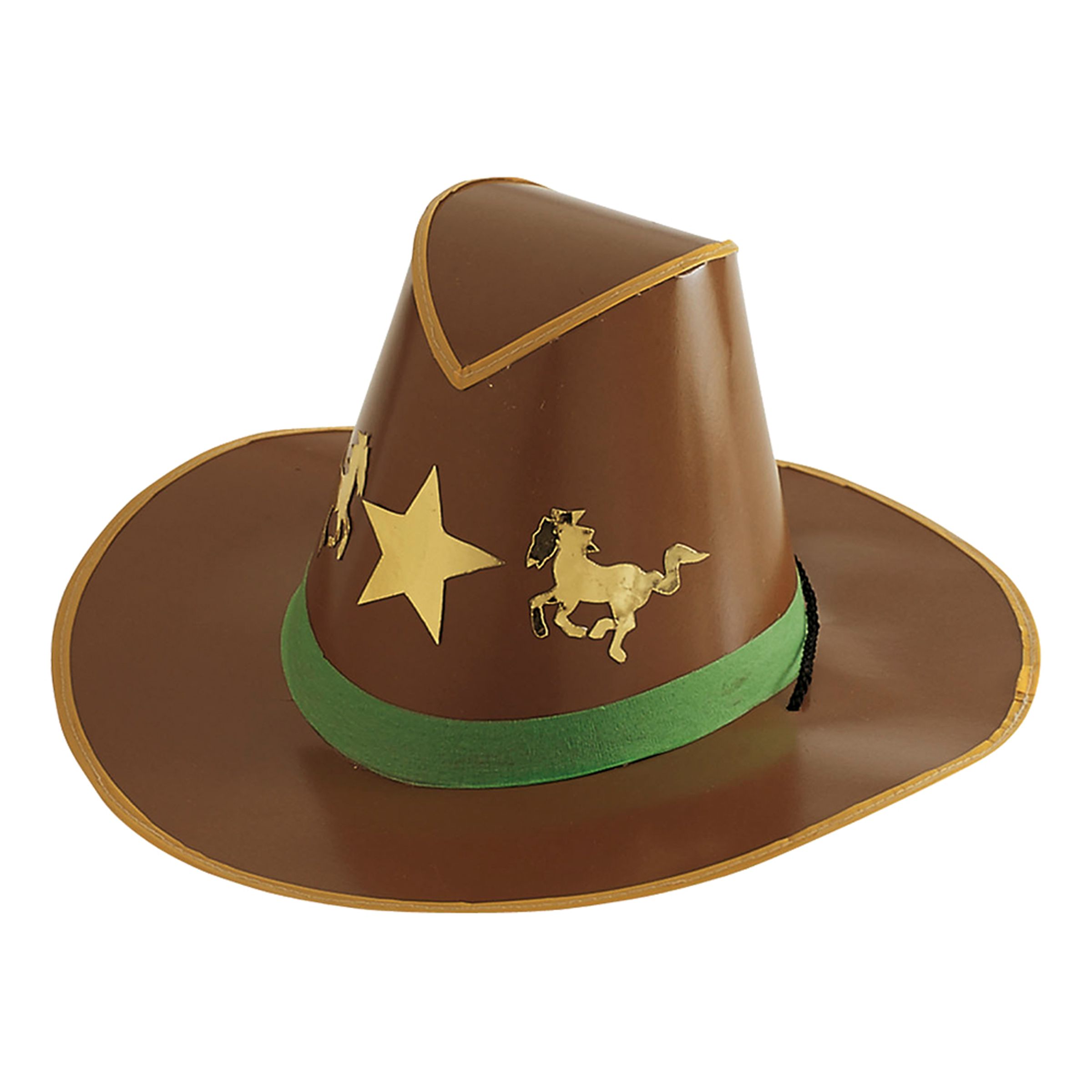 Läs mer om Cowboyhatt i Papp - One size