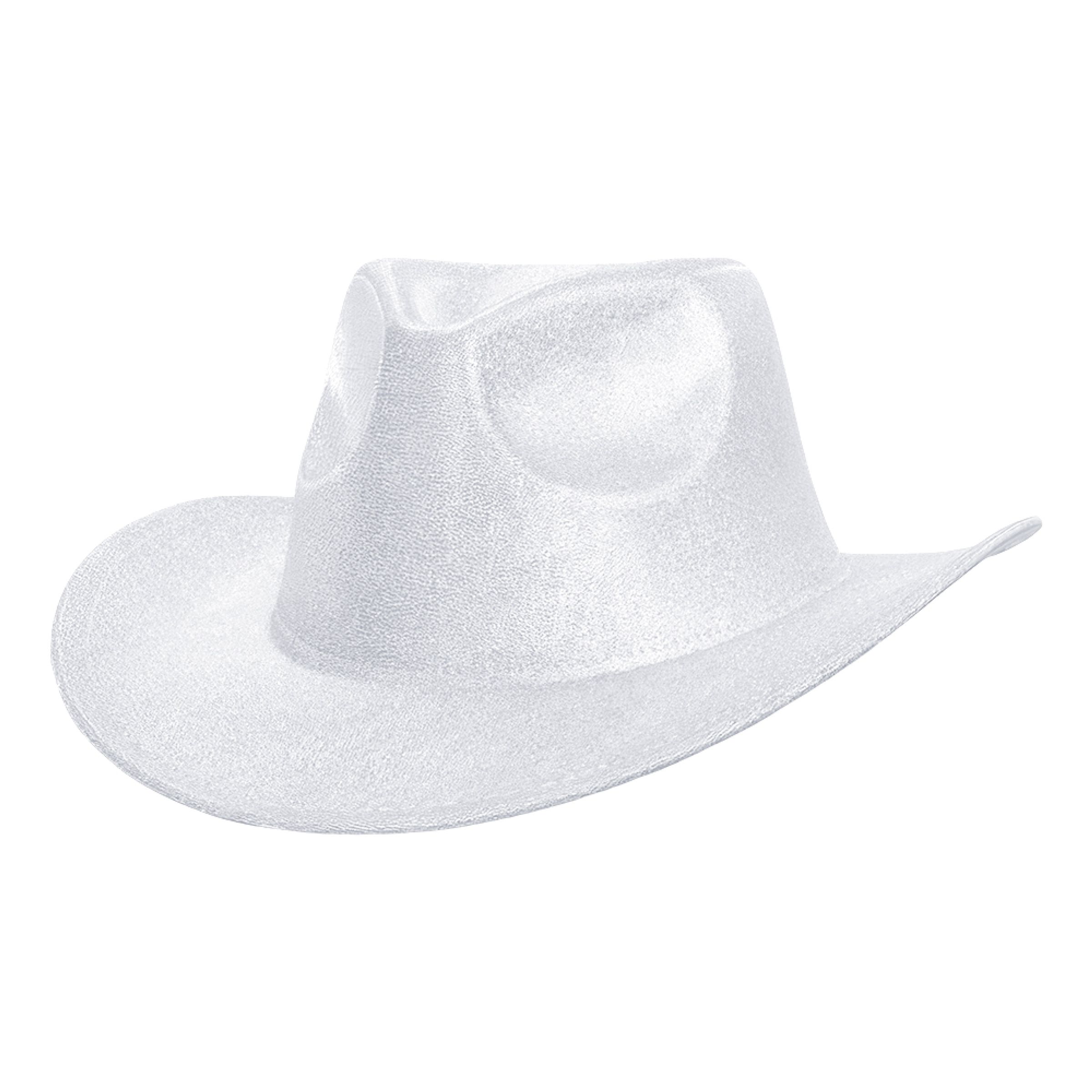 Cowboyhatt Skimrande Silver - One size