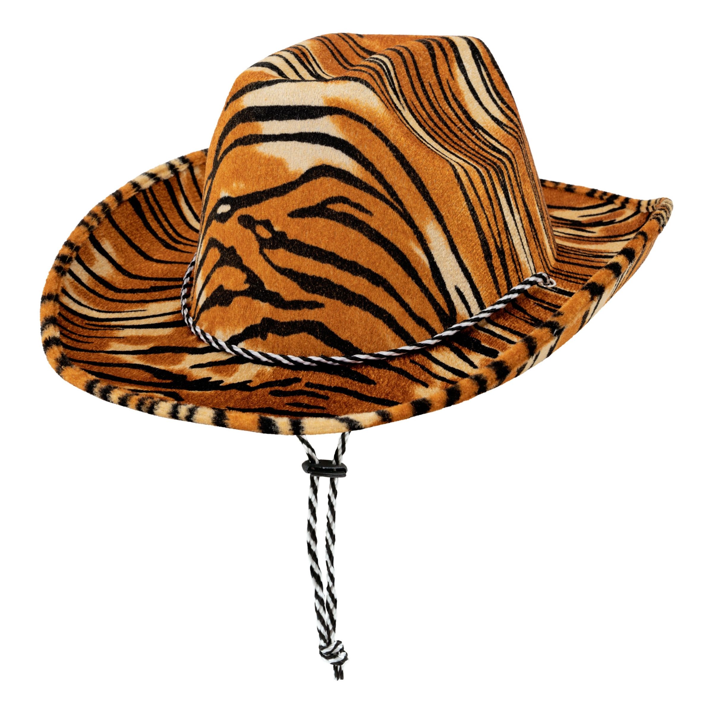 Cowboyhatt Tigermönstrad - One size