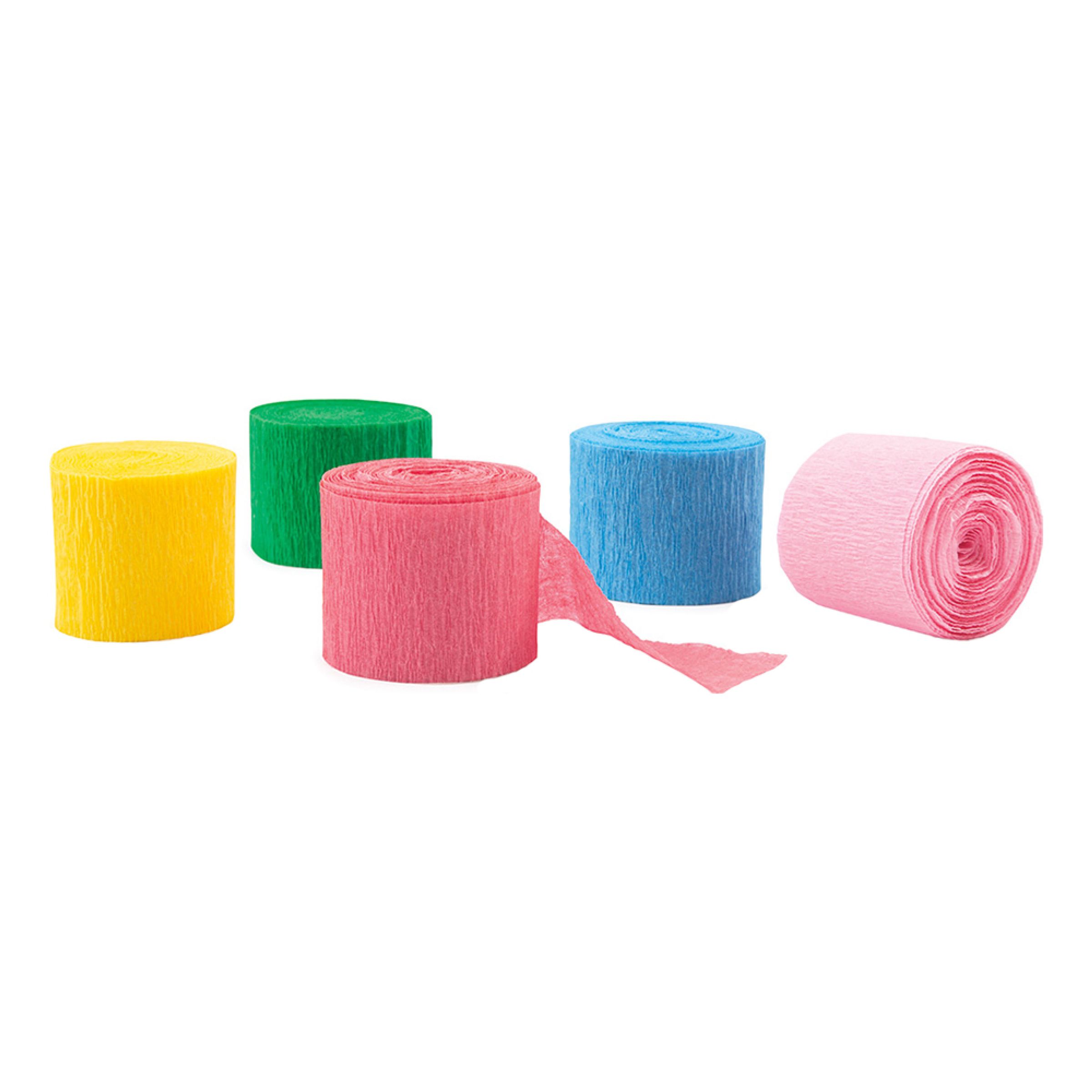 Creperullar Pastell - 5-pack | Hem - Festartiklar - Festdekoration - Creperullar | Pryloteket