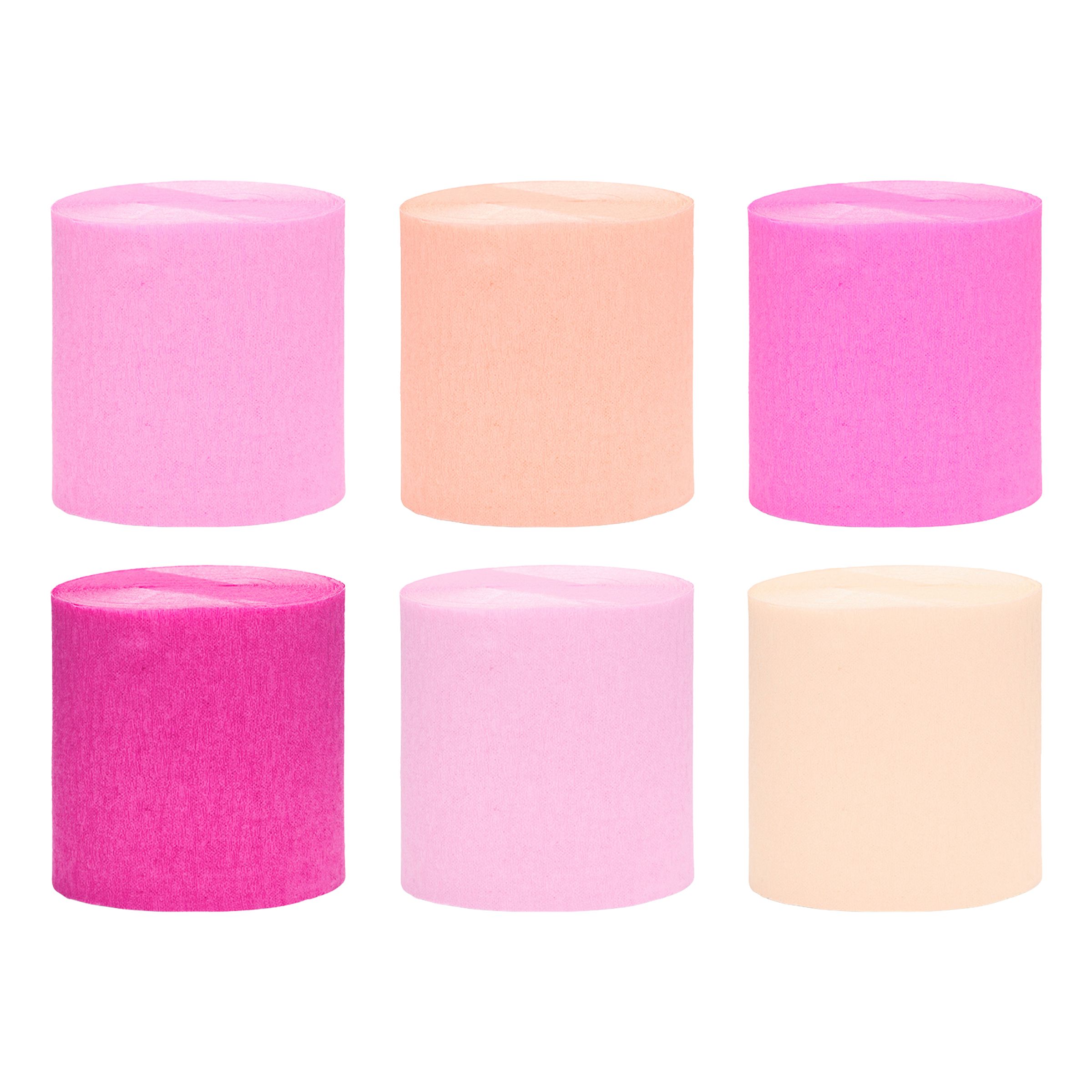 Creperullar Rosa Mix - 6-pack | Hem - Festartiklar - Festdekoration - Girlanger | Pryloteket