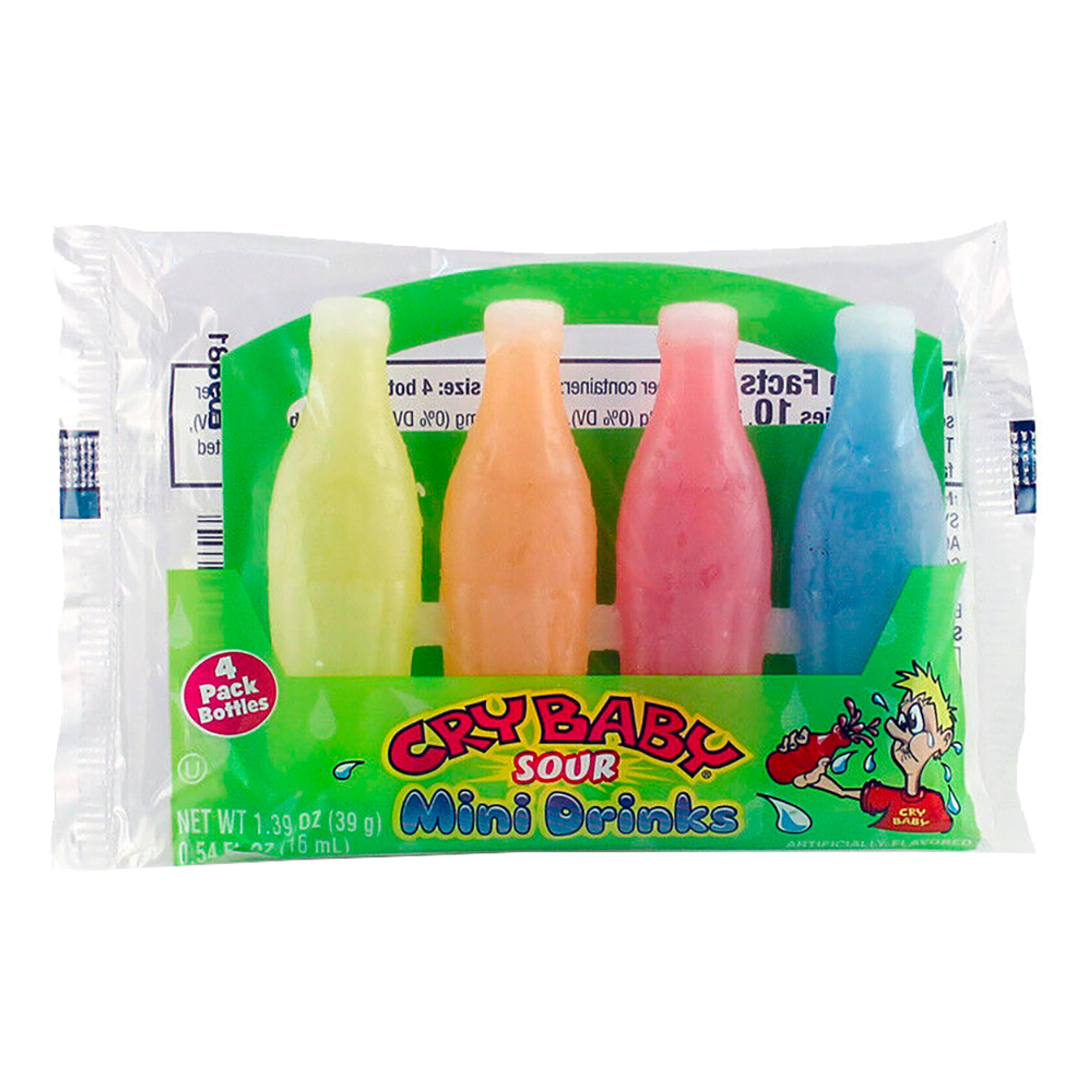 Cry Baby Sour Wax Bottles - 39 gram