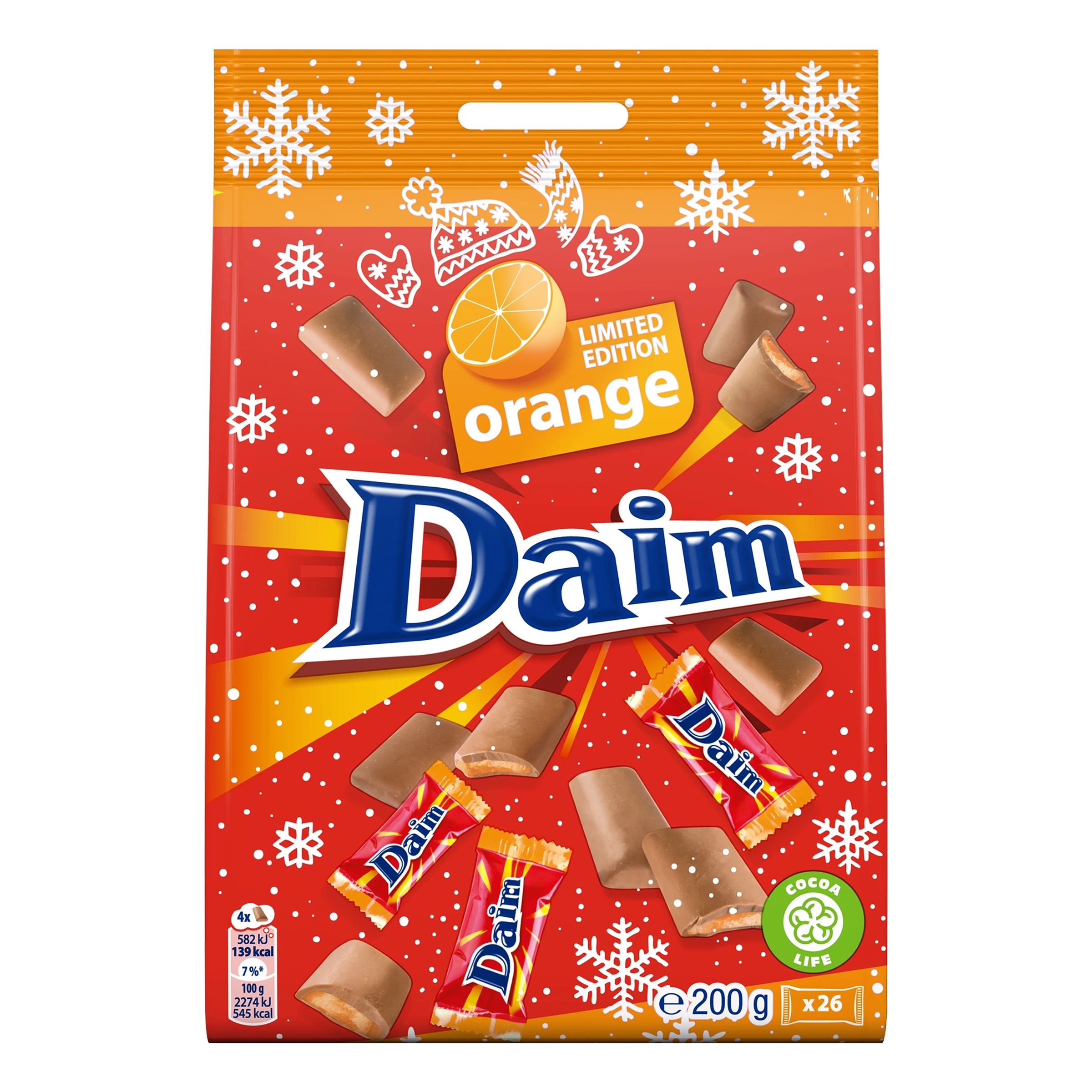 Daim Mini Orange - 200 gram