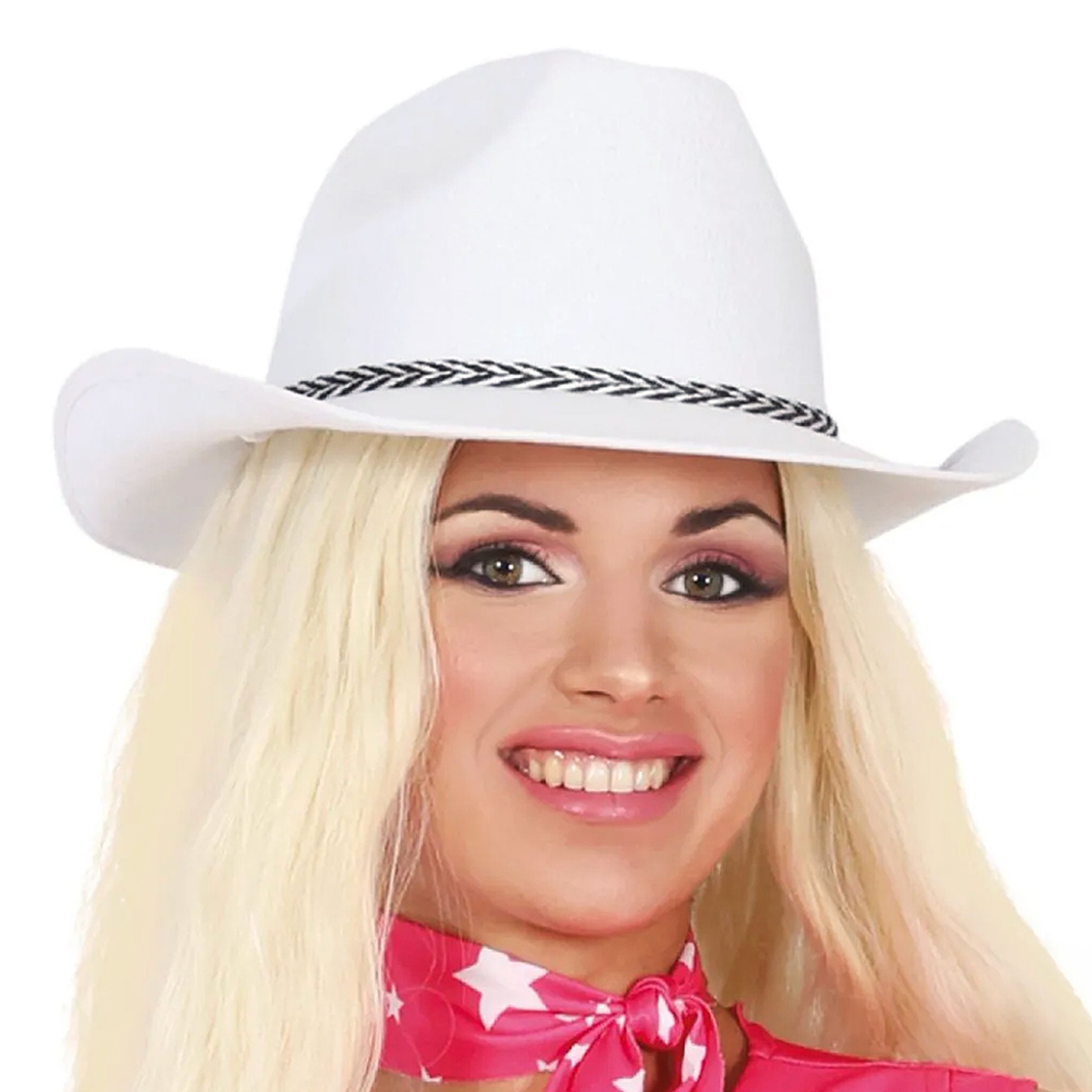 Dallas Vit Cowboyhatt - One size