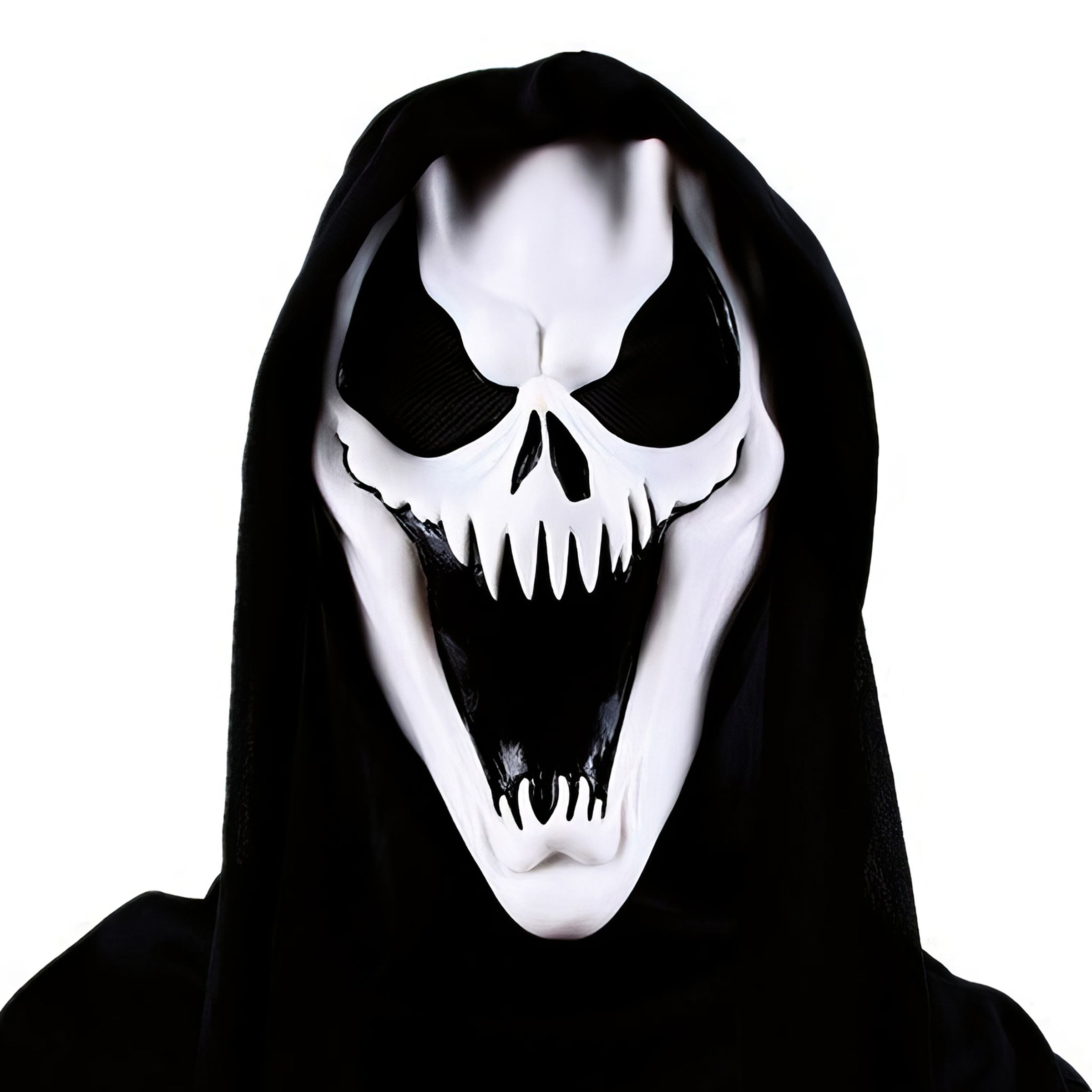 Läs mer om Dark Skull Mask - One size