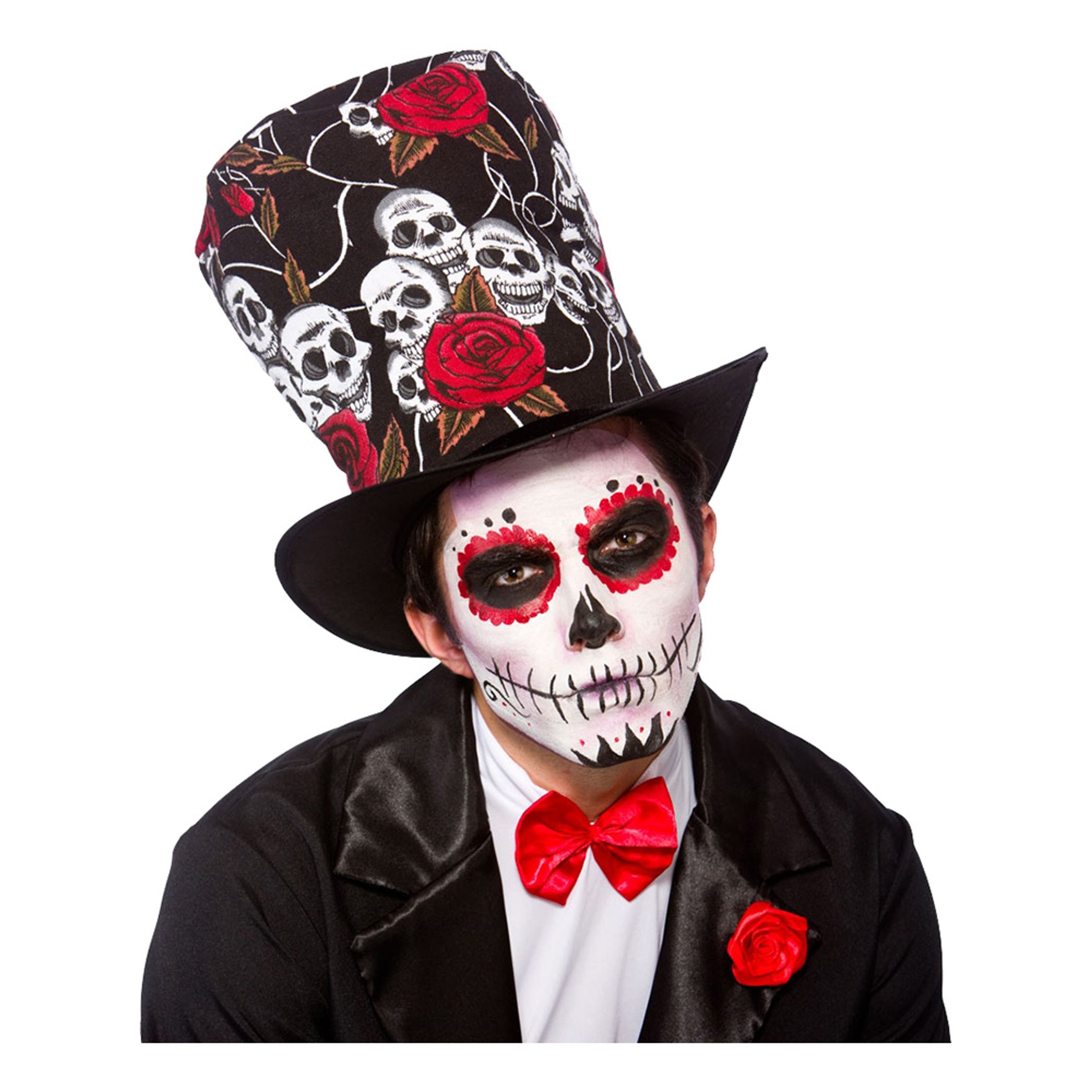 Day of The Dead Topphatt - One size