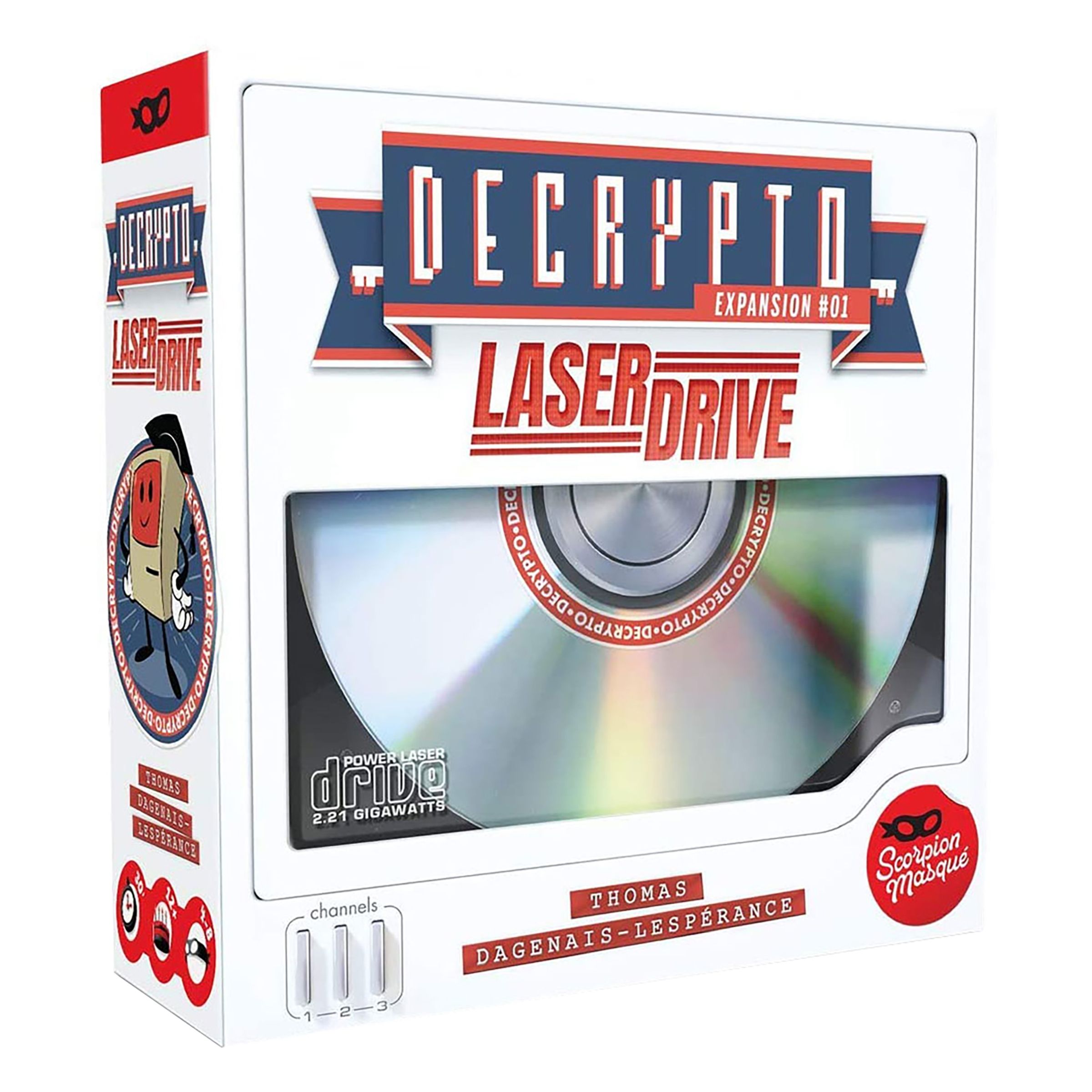 Läs mer om Decrypto Laser Drive Spel