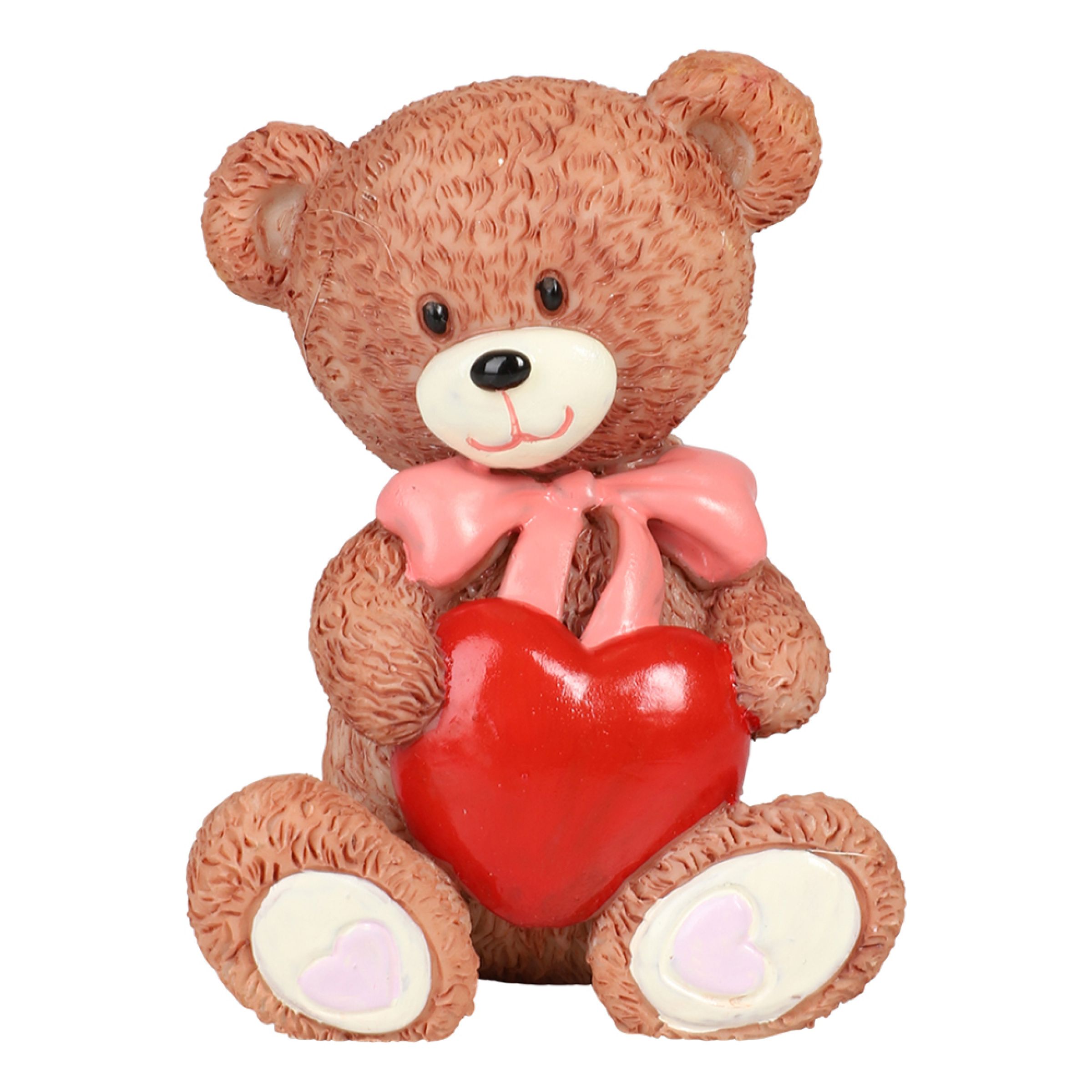 Dekoration Björn med Hjärta | Hem - Teman - Presenter - Doppresenter | Pryloteket