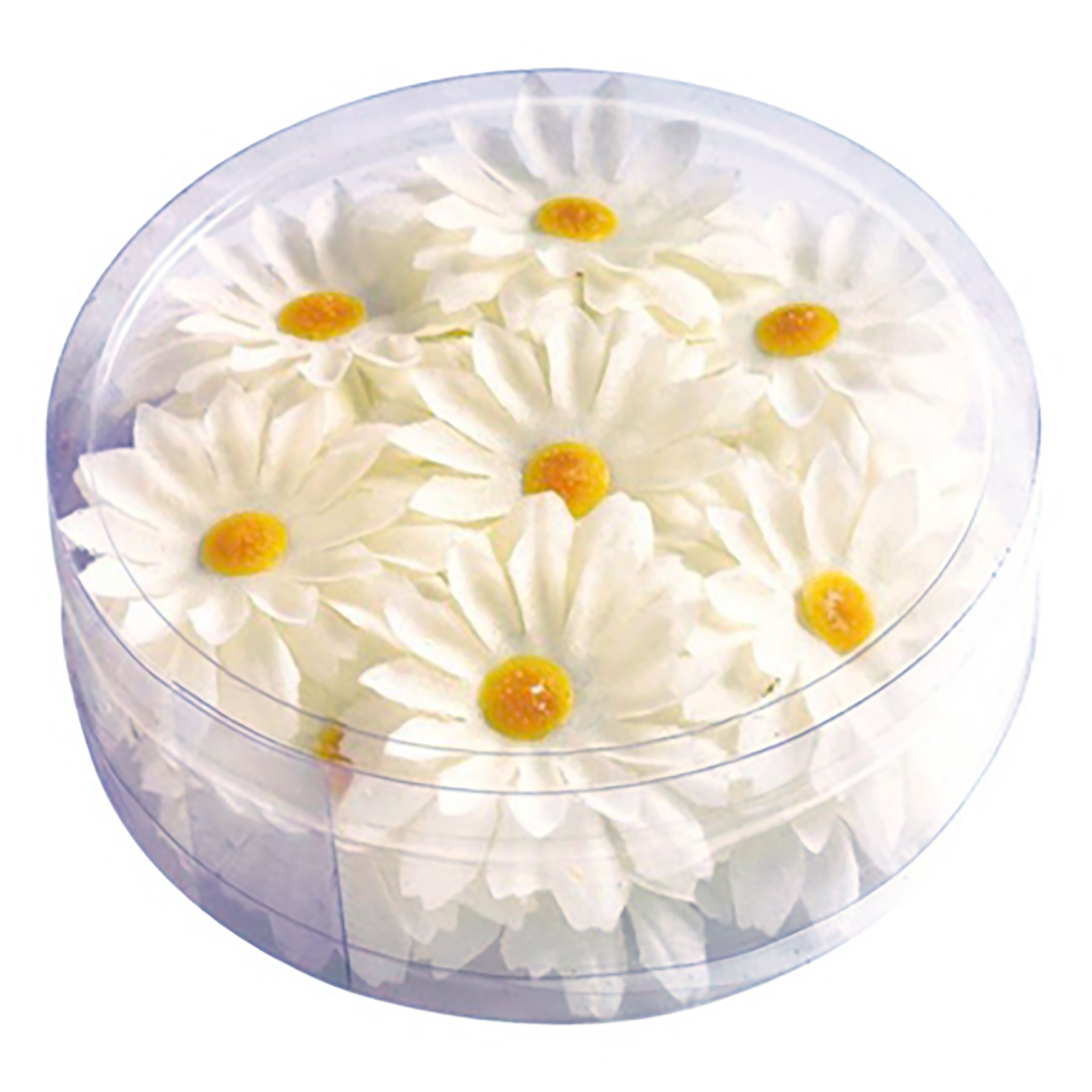 Dekorationsblommor Vita - 20-pack