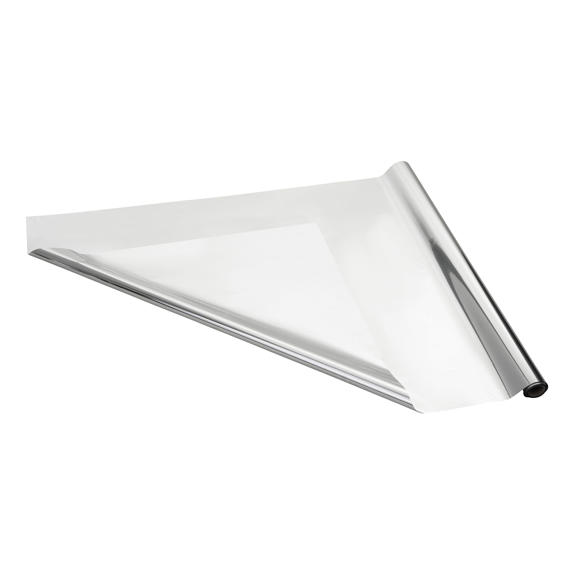 Dekorationsfolie Silver Metallic | Hem - Festartiklar - Presentinslagning | Pryloteket