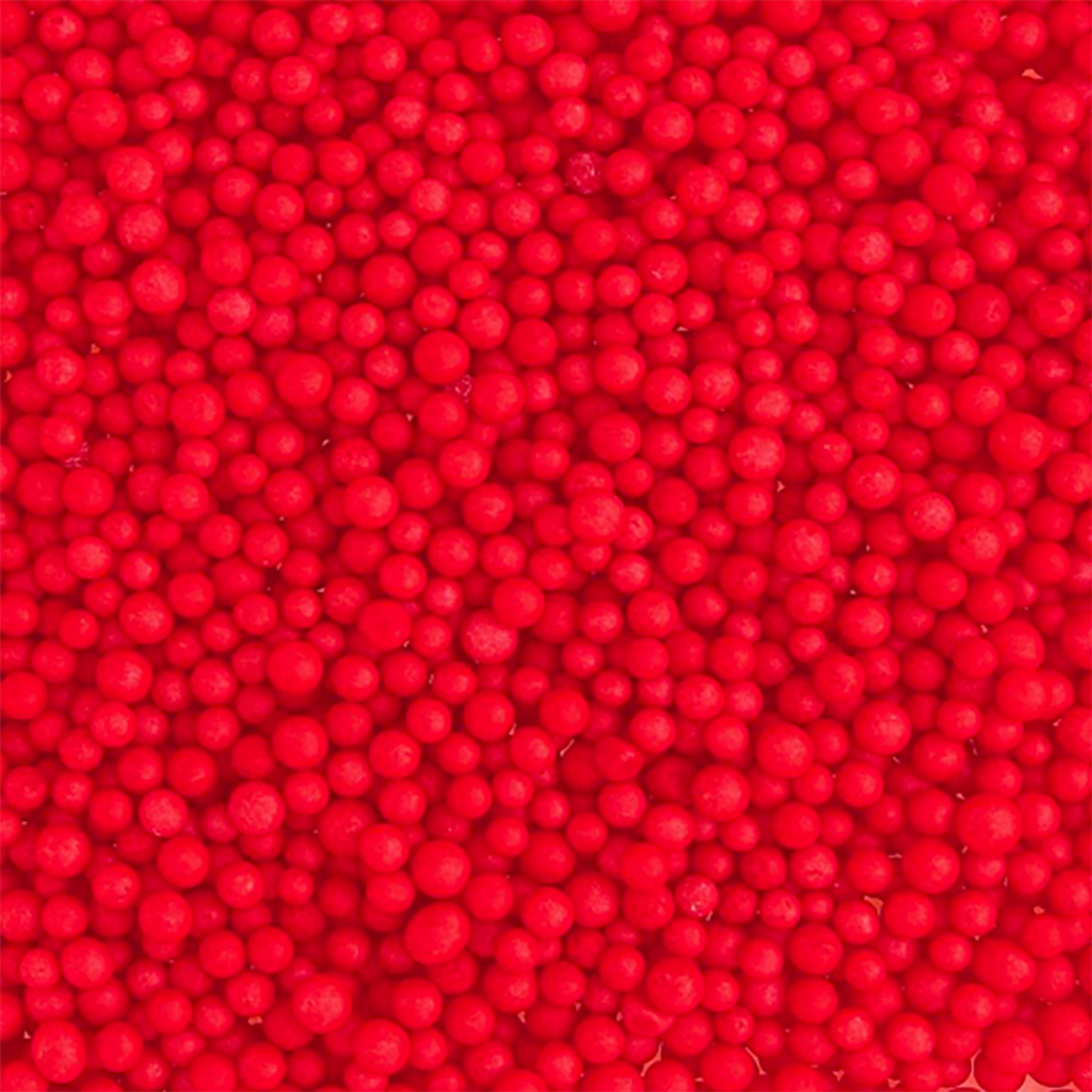 Dekorationskulor Röd Pastell - 0,5 liter