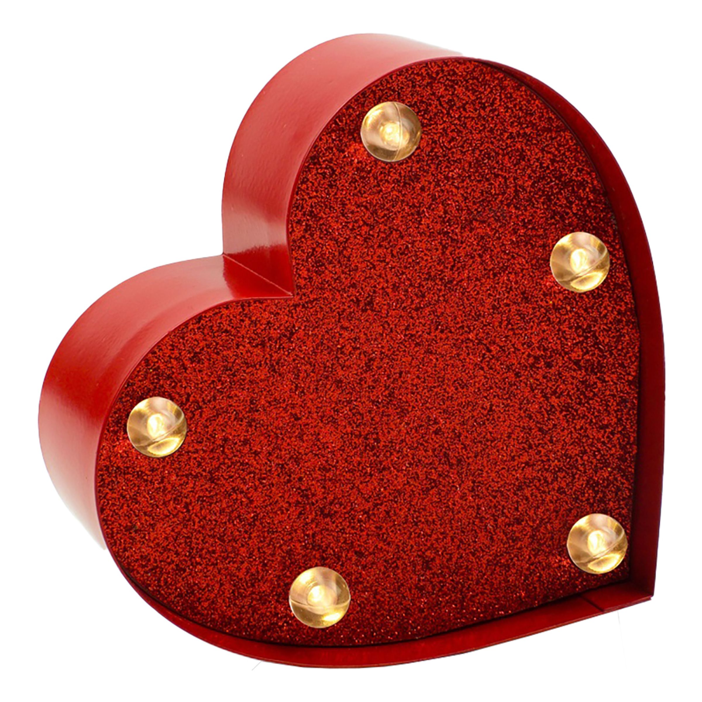 Dekorativ Minilampa Hjärta