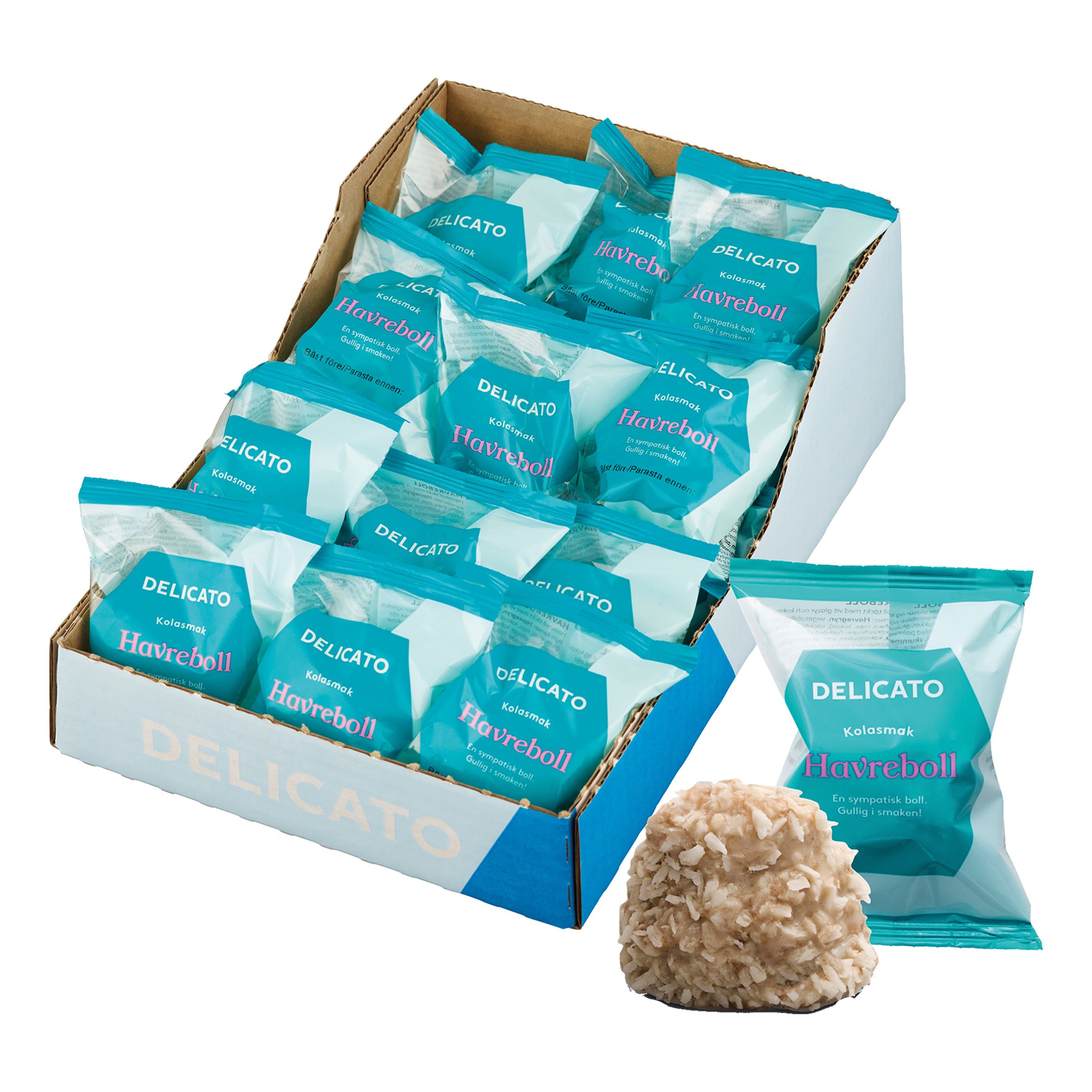 Delicato Havreboll Storpack - 25-pack | Hem - Godis & LĂ€sk - Skafferi - Kex & Kakor | Pryloteket