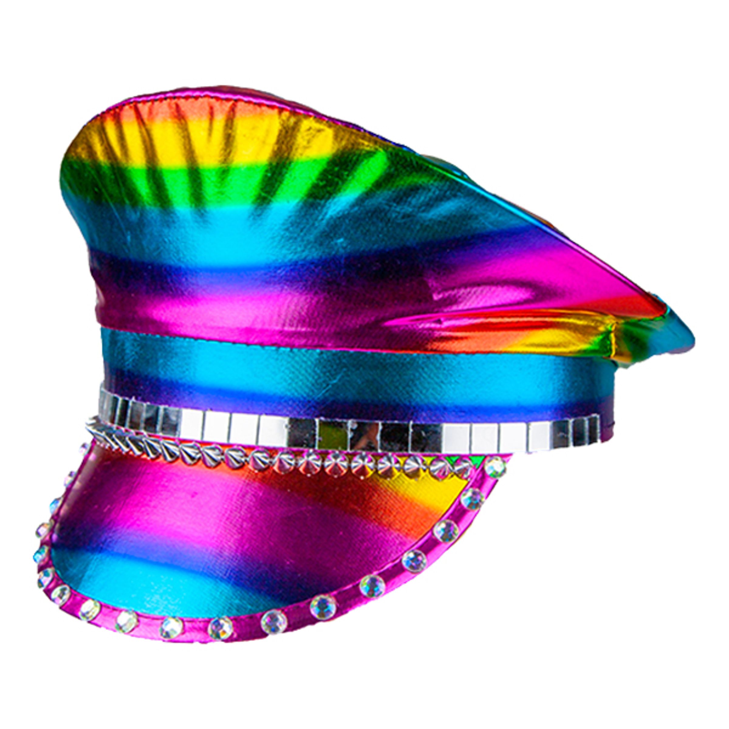 Deluxe Kapten Hatt Rainbow - One size