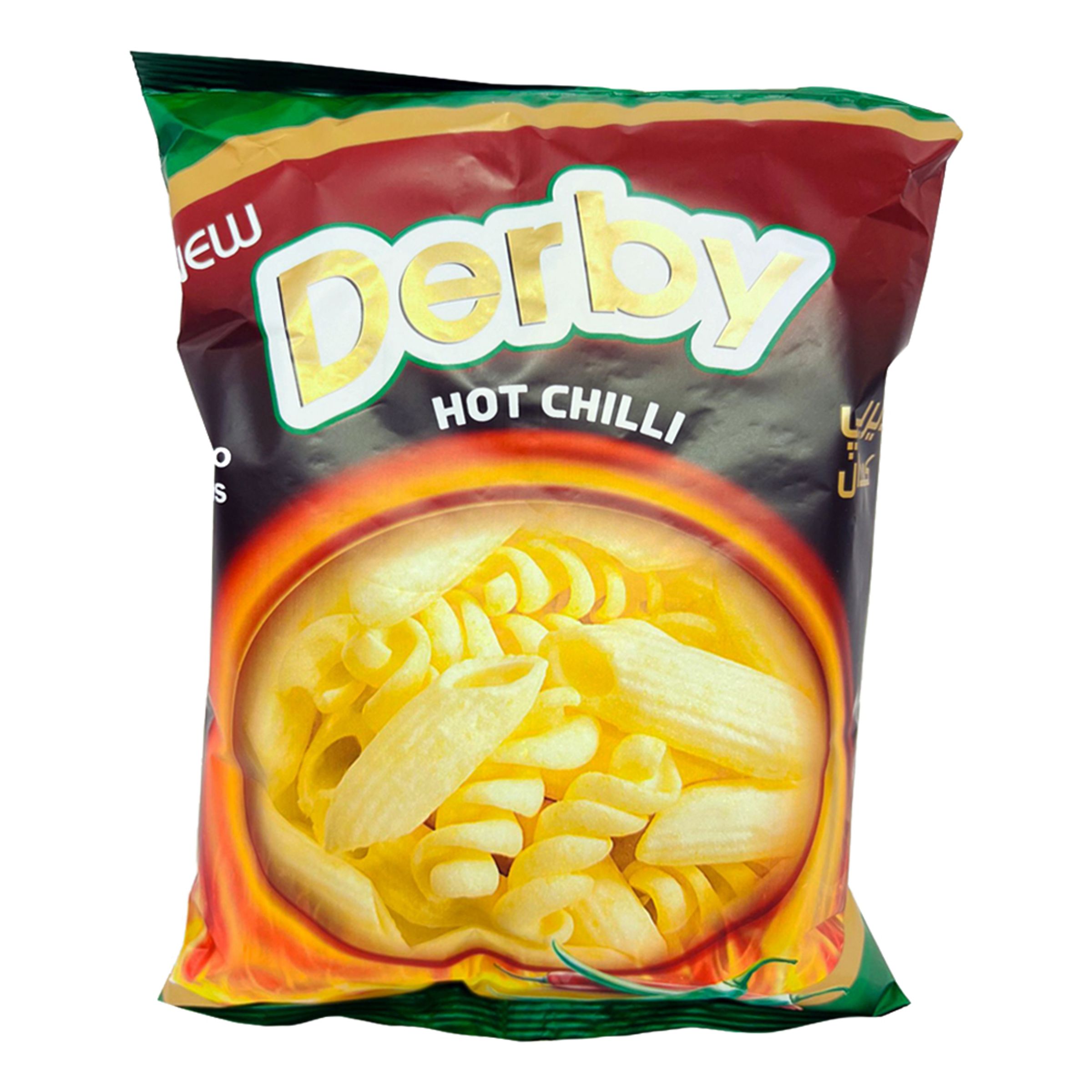 Derby Chips Hot Chili - 16 gram