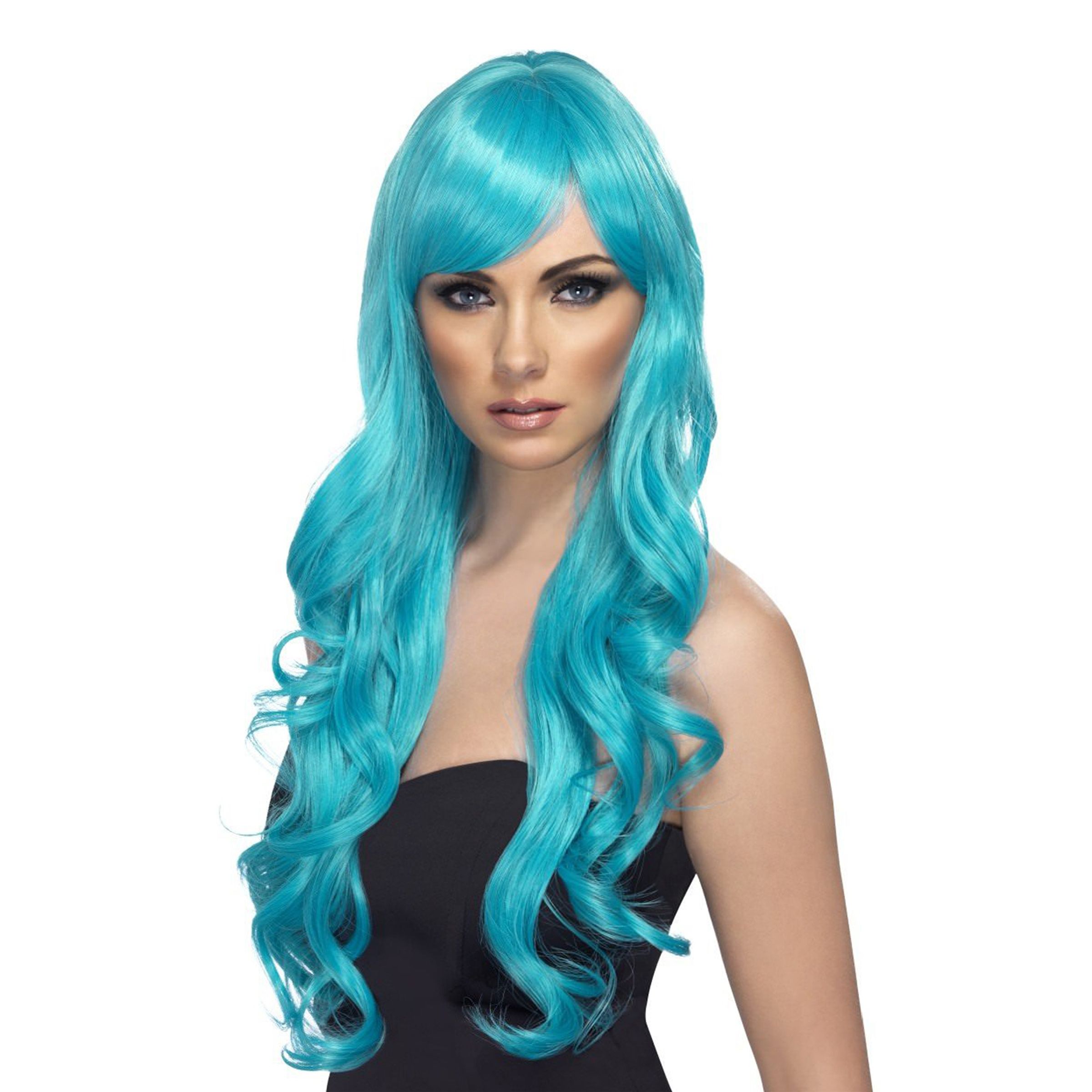 Desire Turkos Peruk - One size | Hem - Maskerad - Peruker - Damperuker | Pryloteket