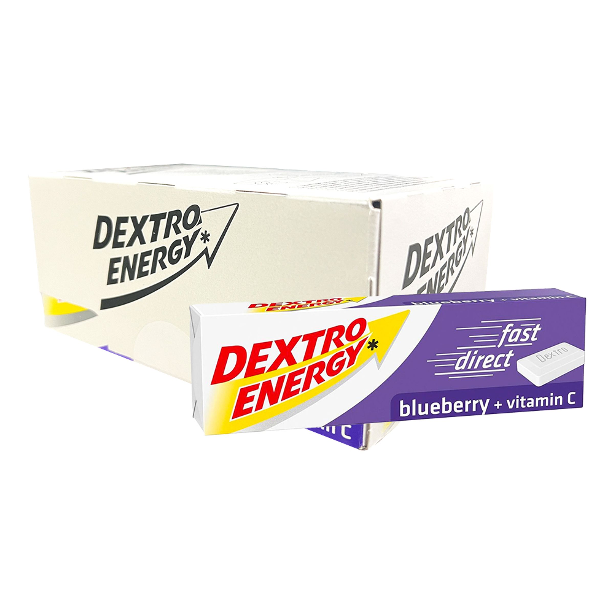 Dextro Energy Blueberry Storpack - 24-pack