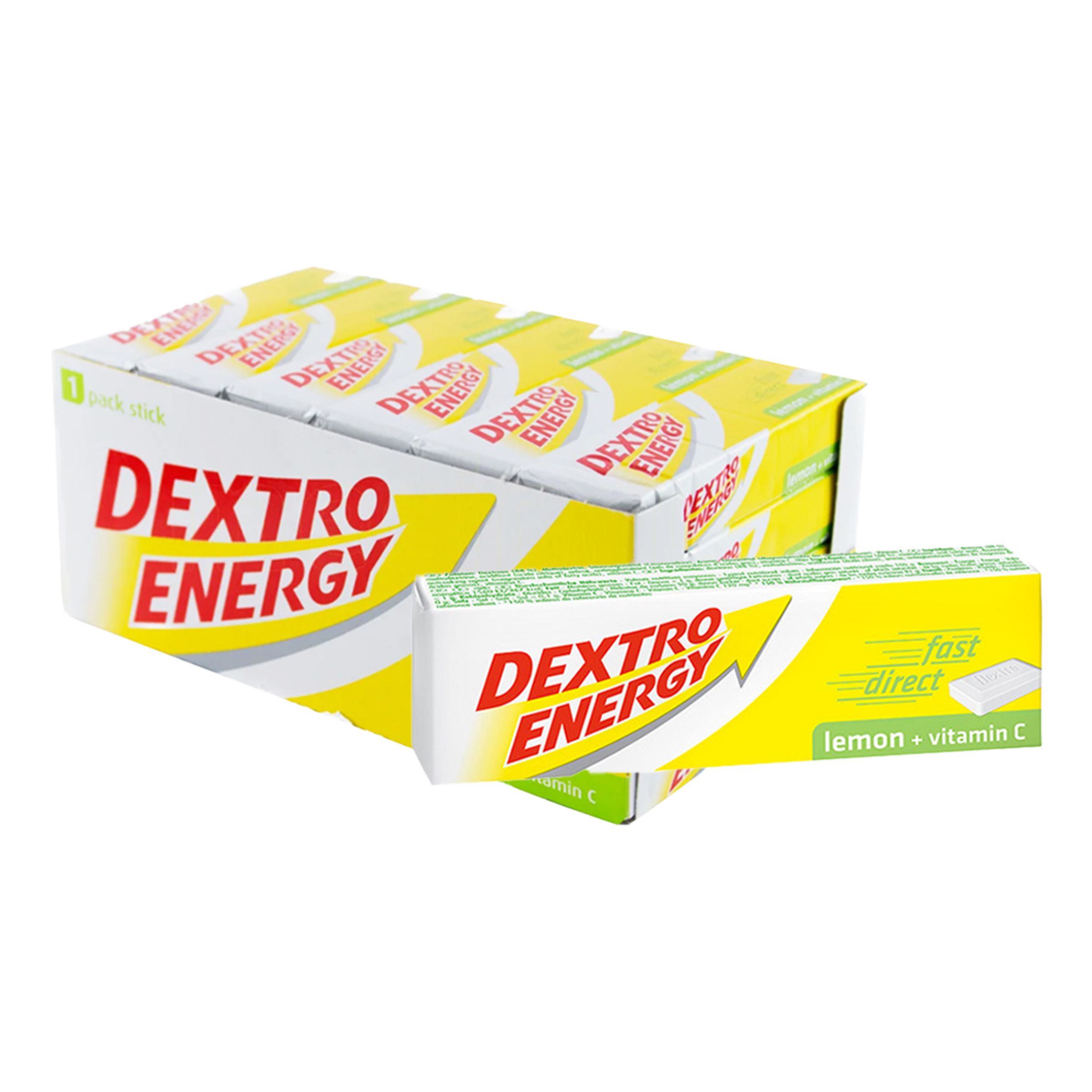 Dextro Energy Lemon Storpack - 24-pack