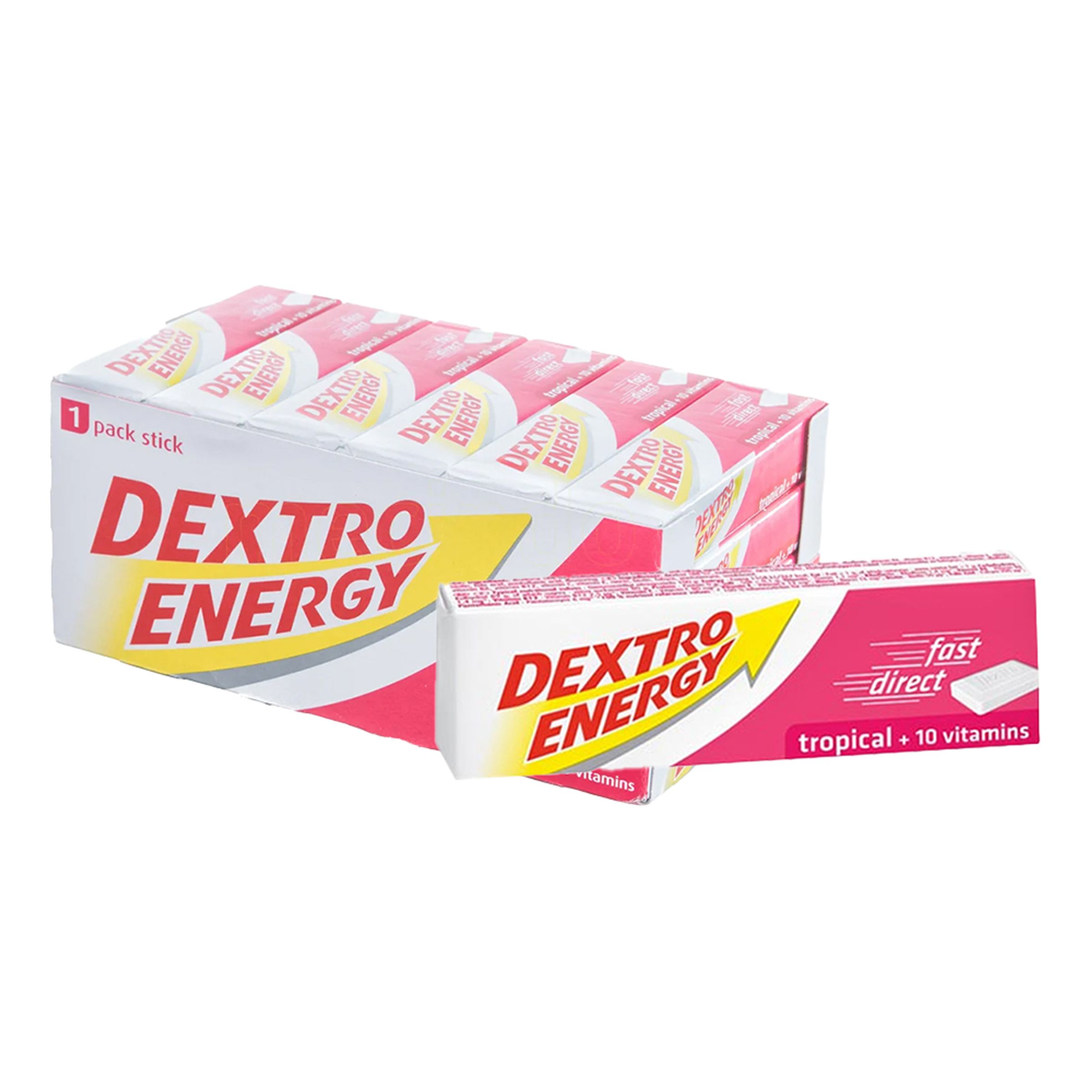 Dextro Energy Tropical Storpack - 24-pack