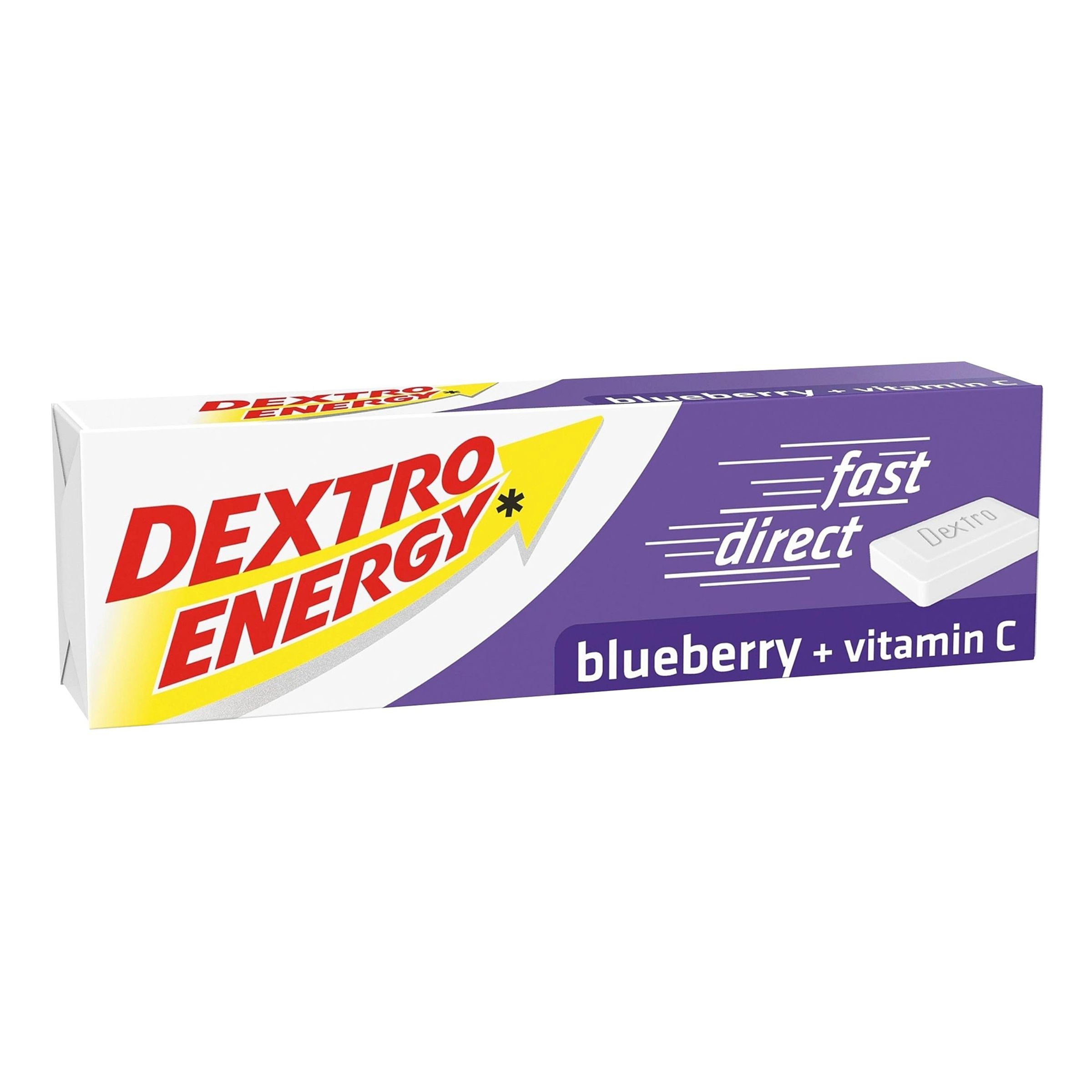 Läs mer om Dextro Energy Blueberry - 24-pack