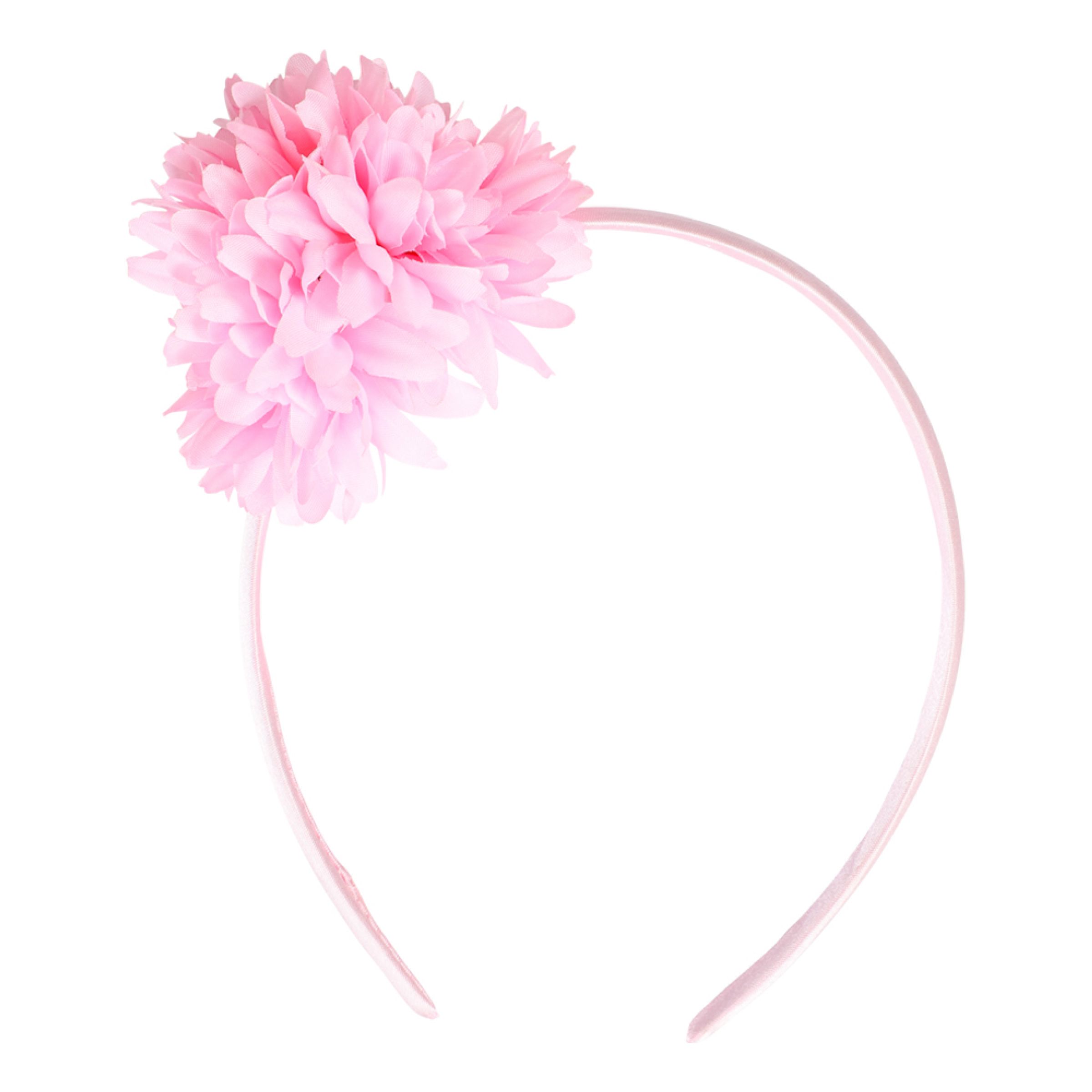 Diadem Blomma Rosa - One size | Hem - Maskerad - Hattar - Diadem & Boppers | Maskeradspecialisten
