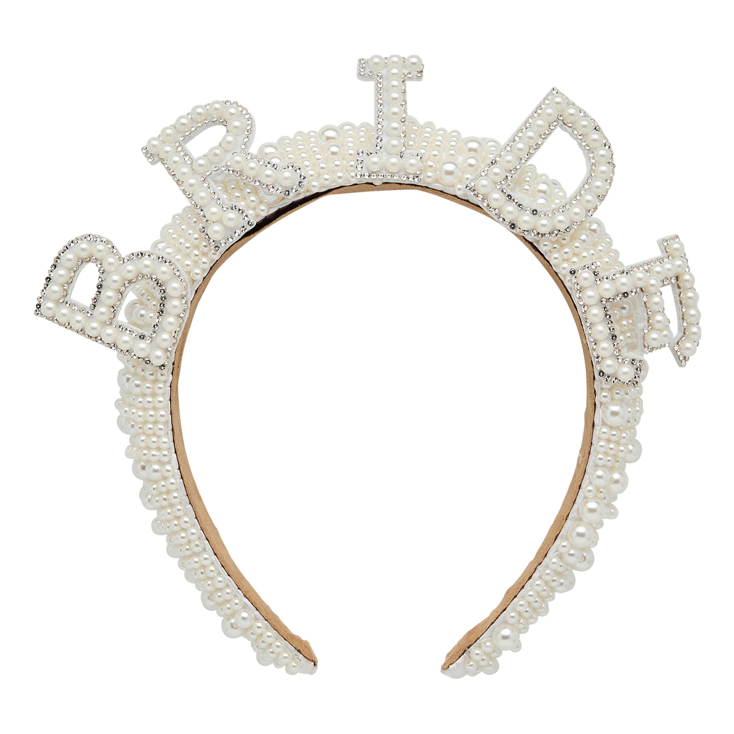 Diadem Bride med Pärlor - One size | Hem - Maskerad - Hattar - Diadem & Boppers | Pryloteket