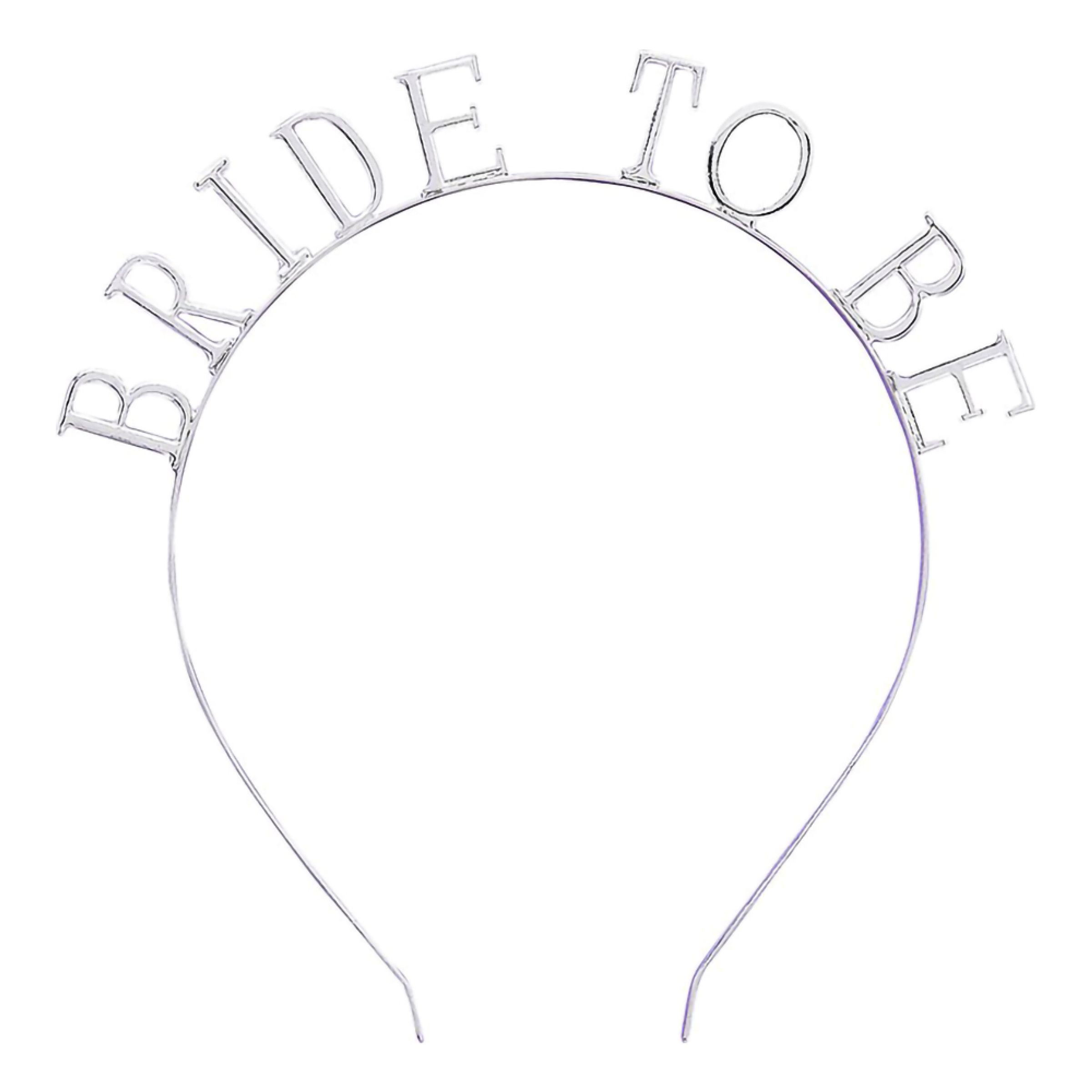 Diadem Bride To Be Silver | Hem - Teman - Evenemang - Möhippa | Pryloteket