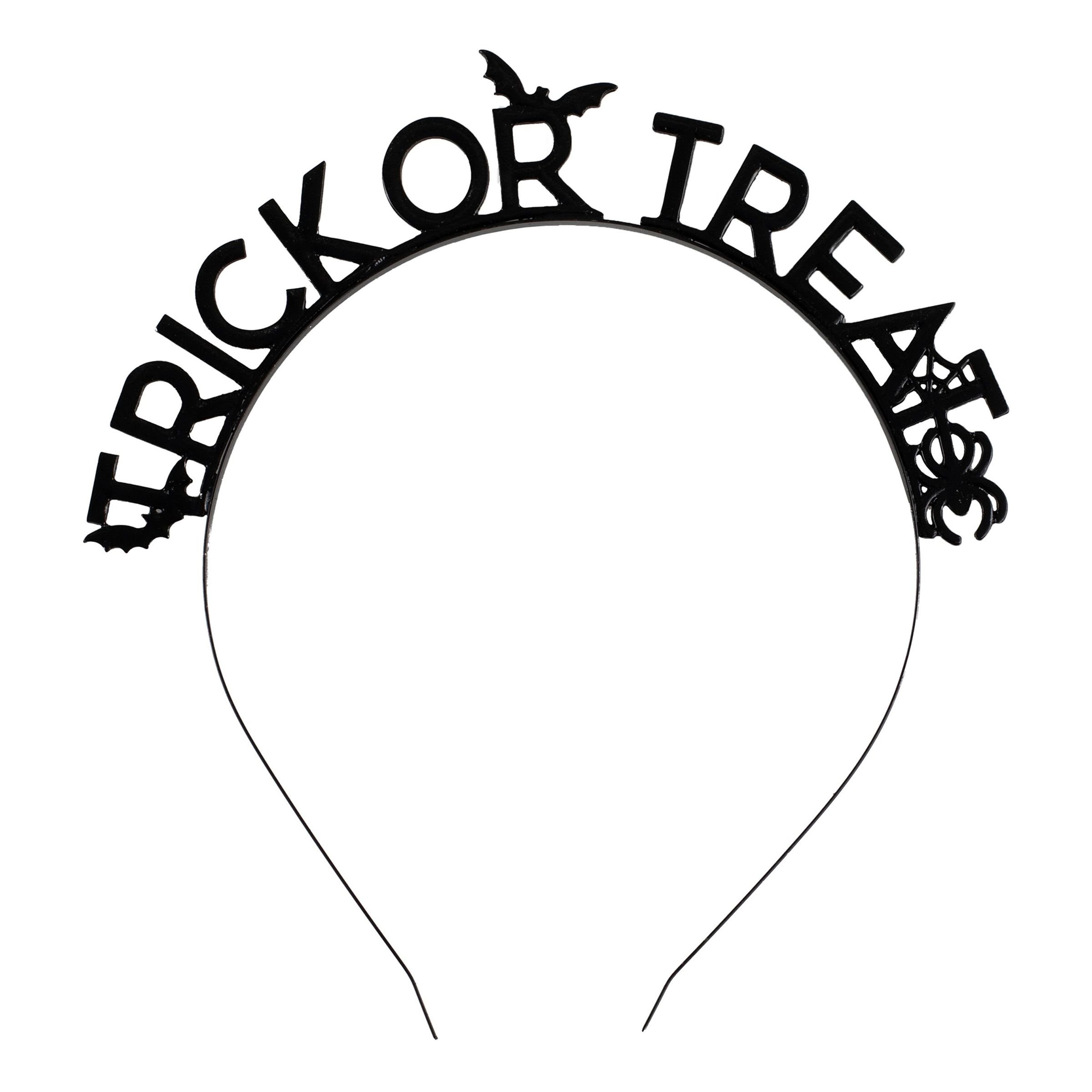 Diadem Trick or Treat i Metall - One size