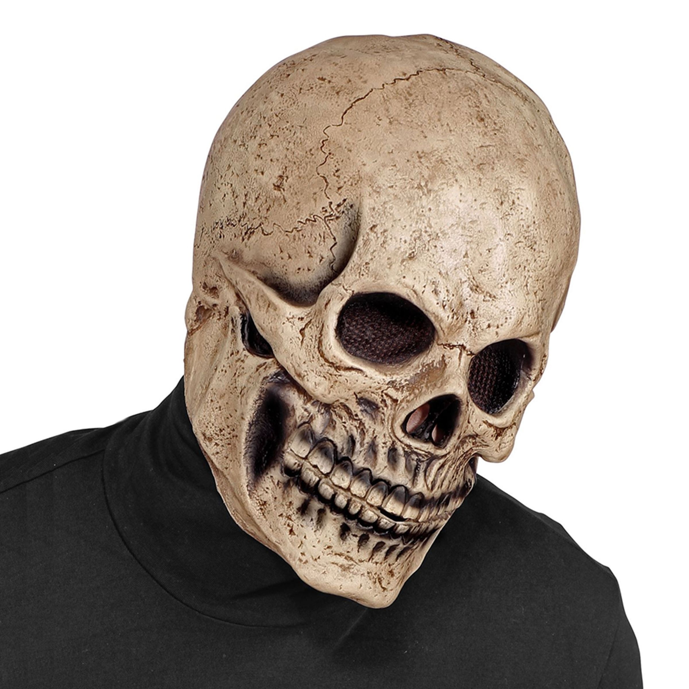 Läs mer om Dödskalle Budget Mask - One size