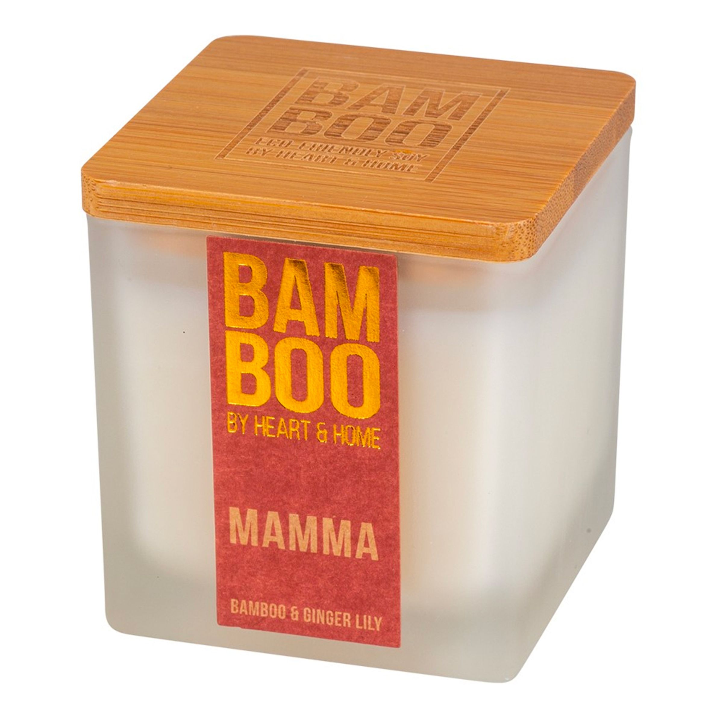 Läs mer om Doftljus i Behållare Bamboo Mamma