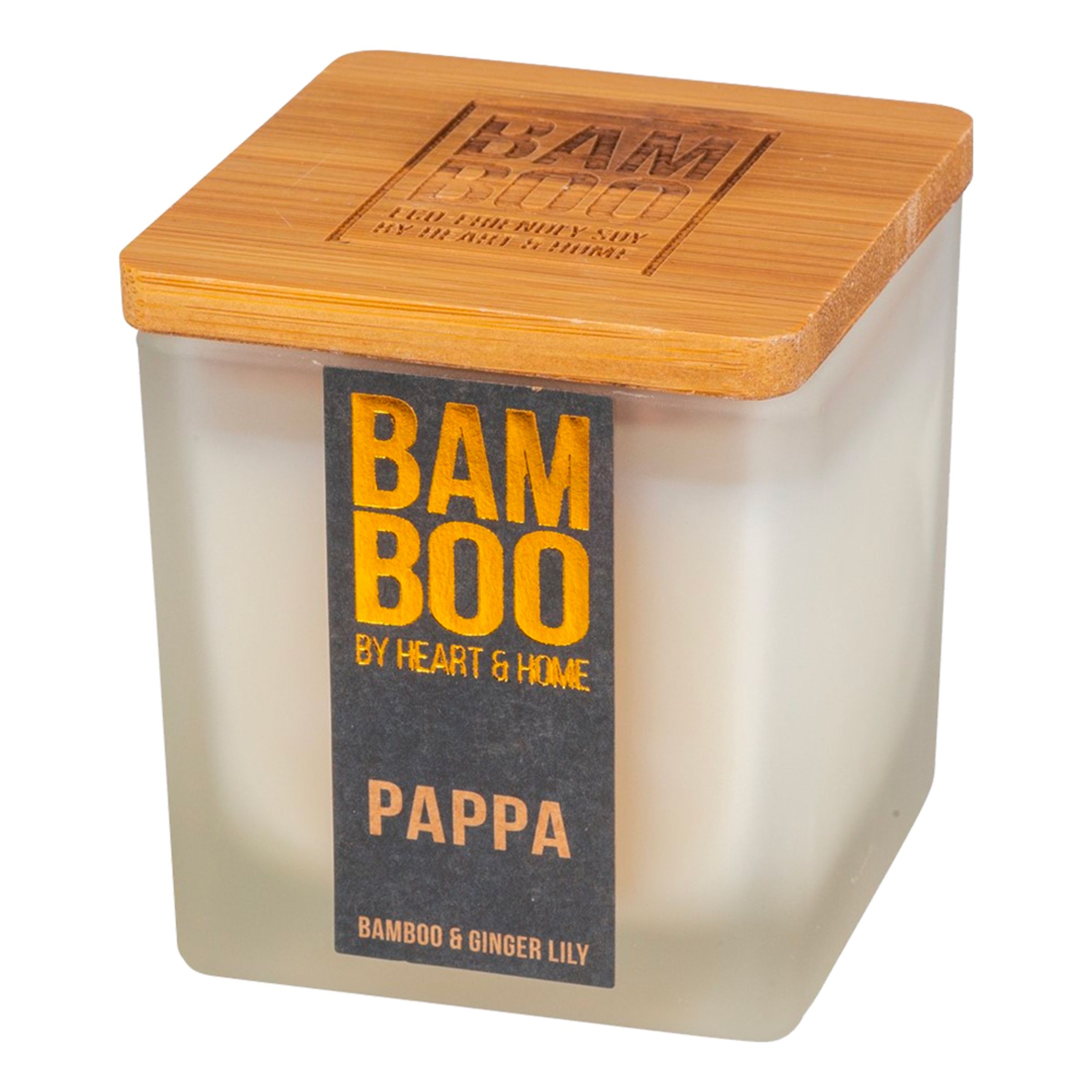 Läs mer om Doftljus i Behållare Bamboo Pappa