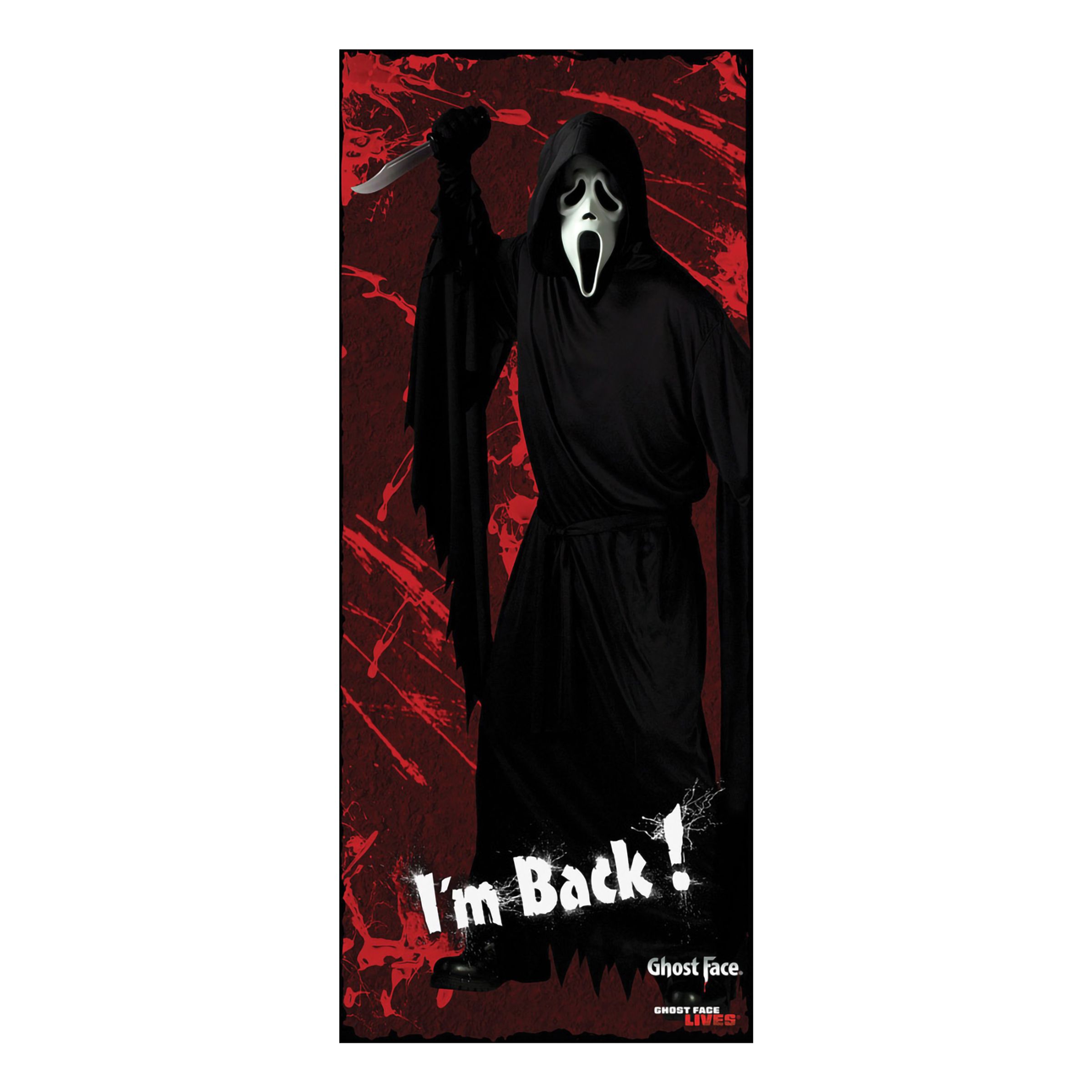 Dörrdekoration Ghost Face | Hem - Teman - Varumärken - Scream | Party Outlet
