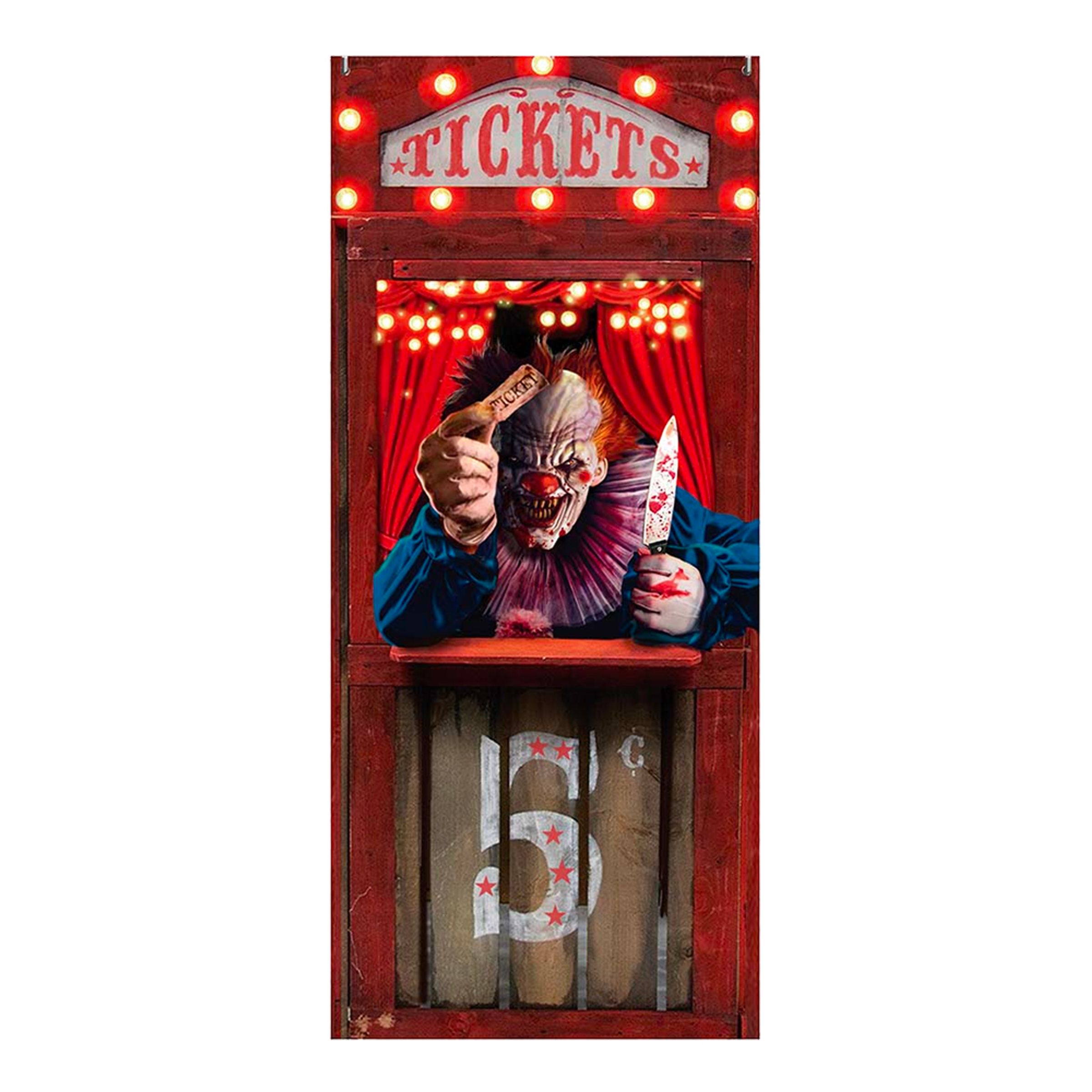 Dörrdekoration Halloween Circus