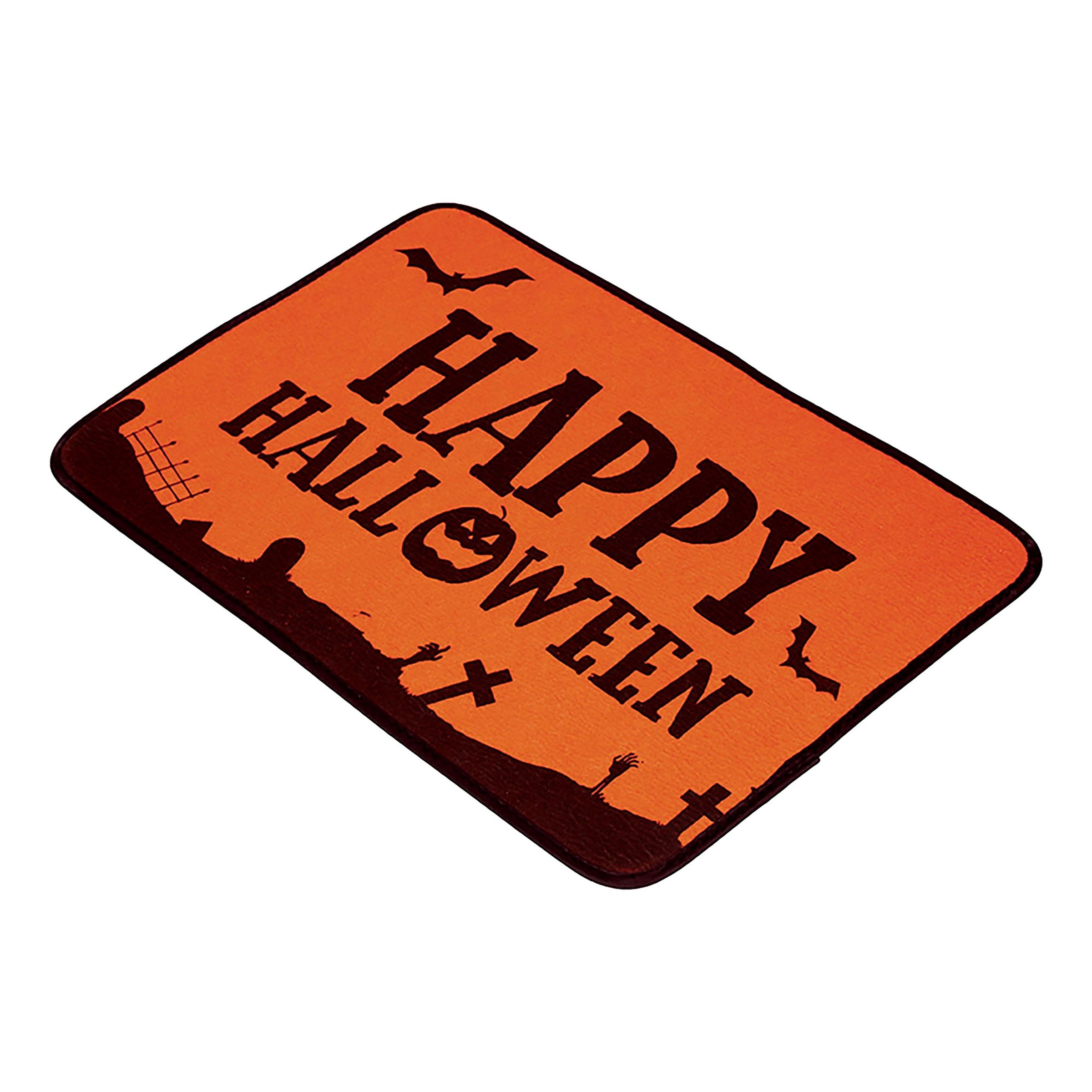 Läs mer om Dörrmatta Happy Halloween