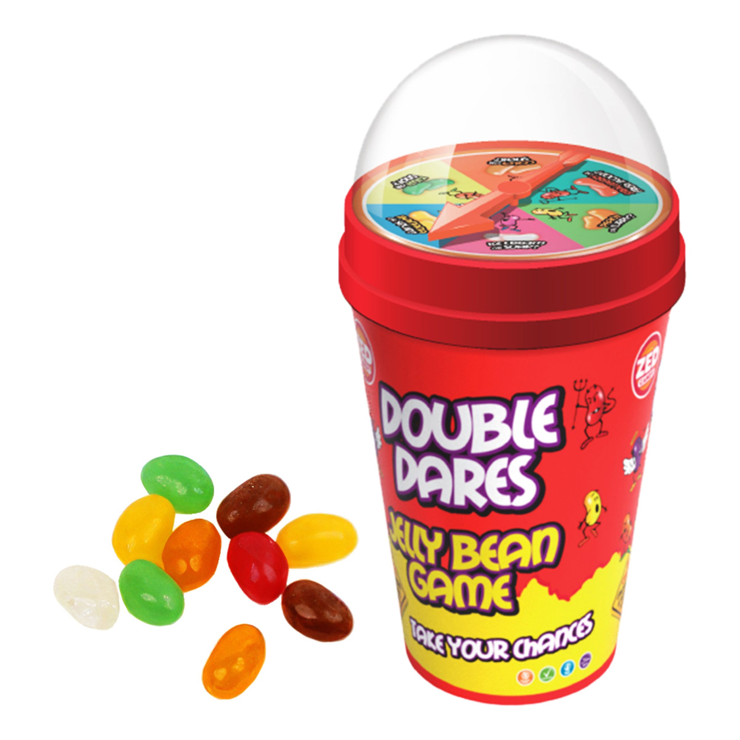 Läs mer om Double Dares Spin Cup Game - 60 gram