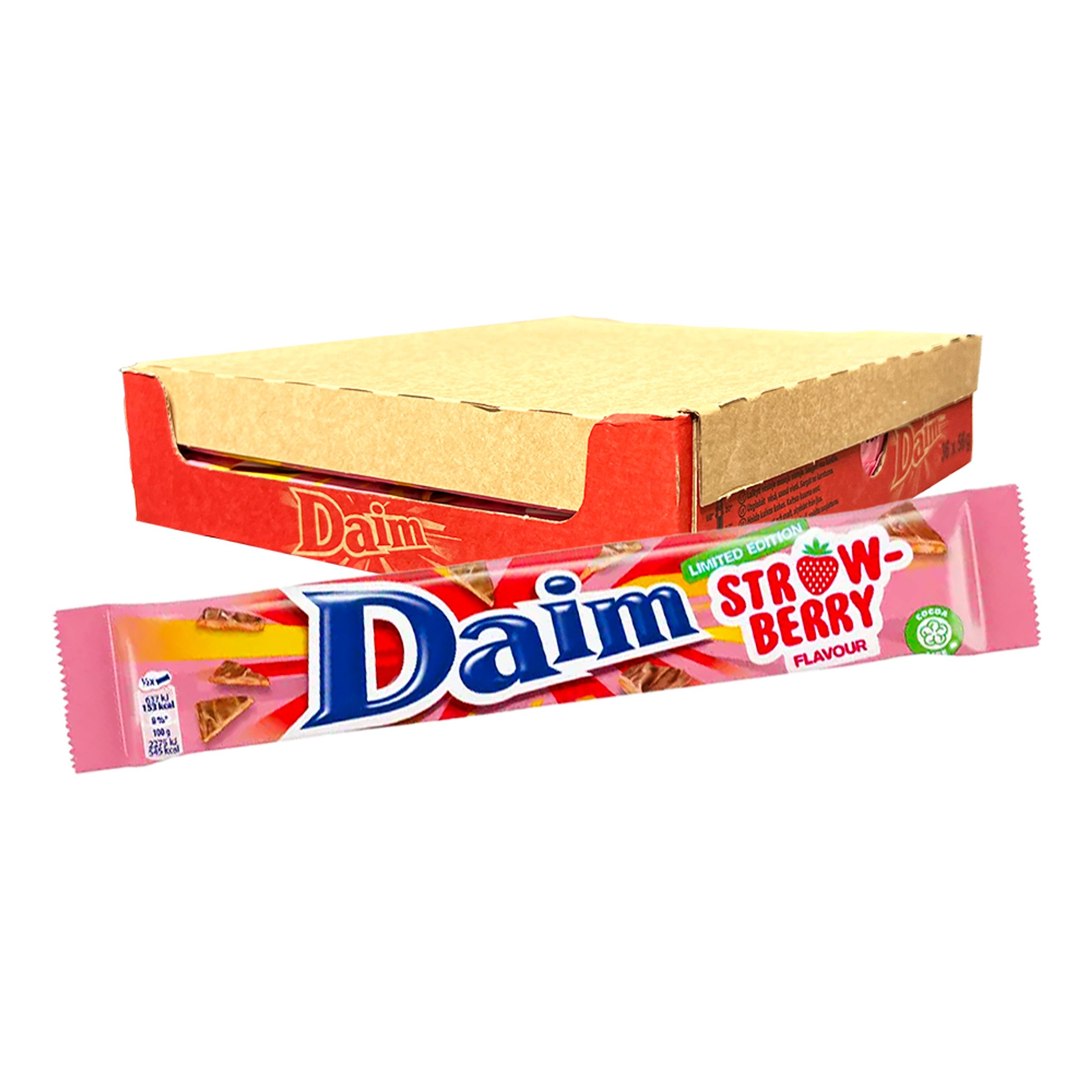 Dubbel Daim Strawberry Storpack - 36-pack