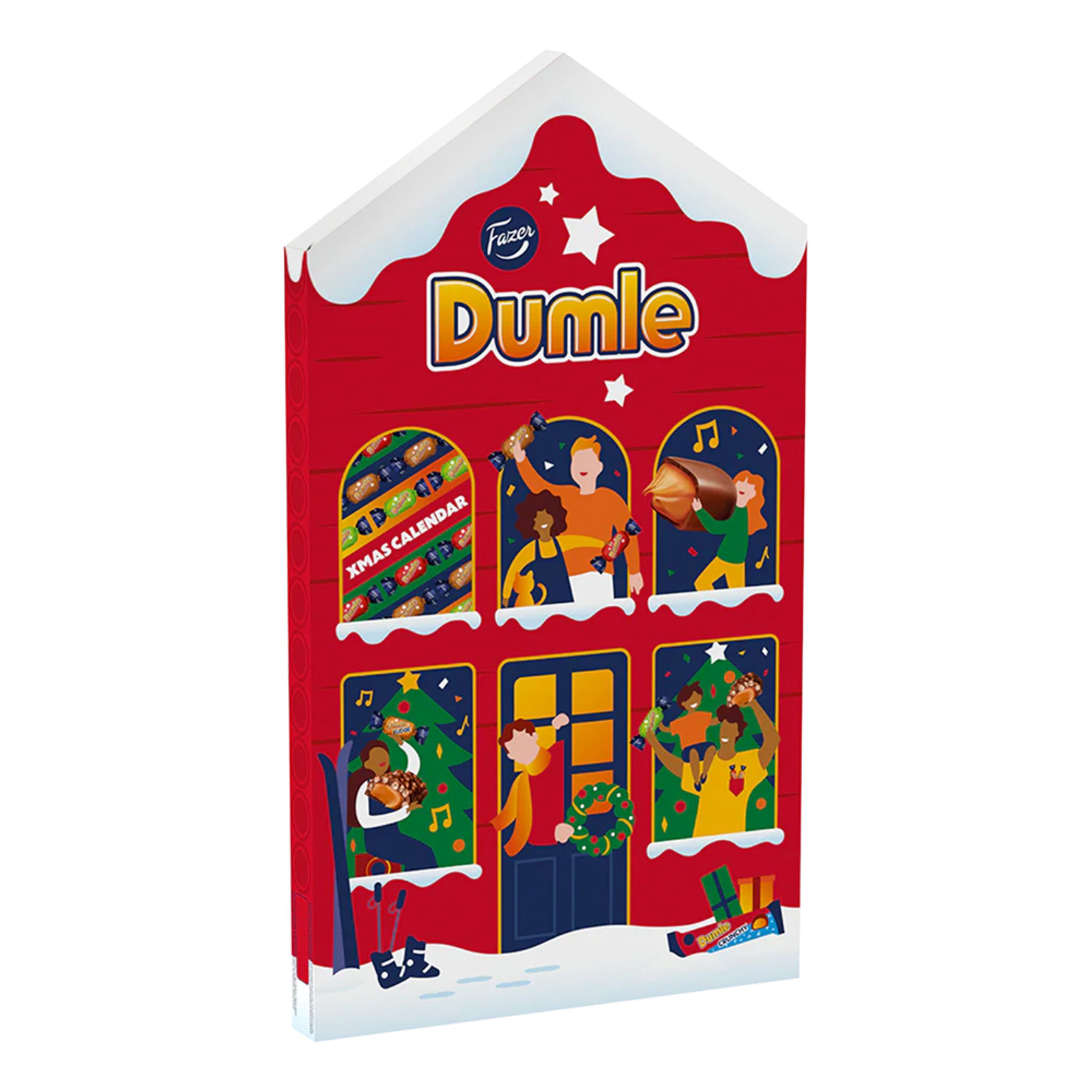 Dumle Adventskalender - 225 gram | Hem - Teman - Presenter - Barnpresenter | Maskeradspecialisten